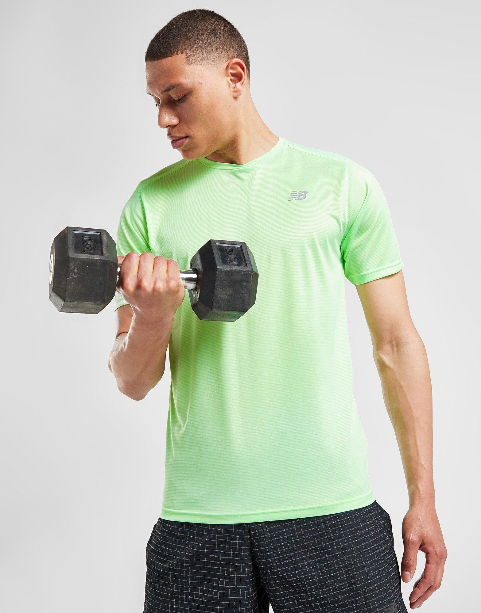 Green New Balance Accelerate Tshirt JD Sports NZ