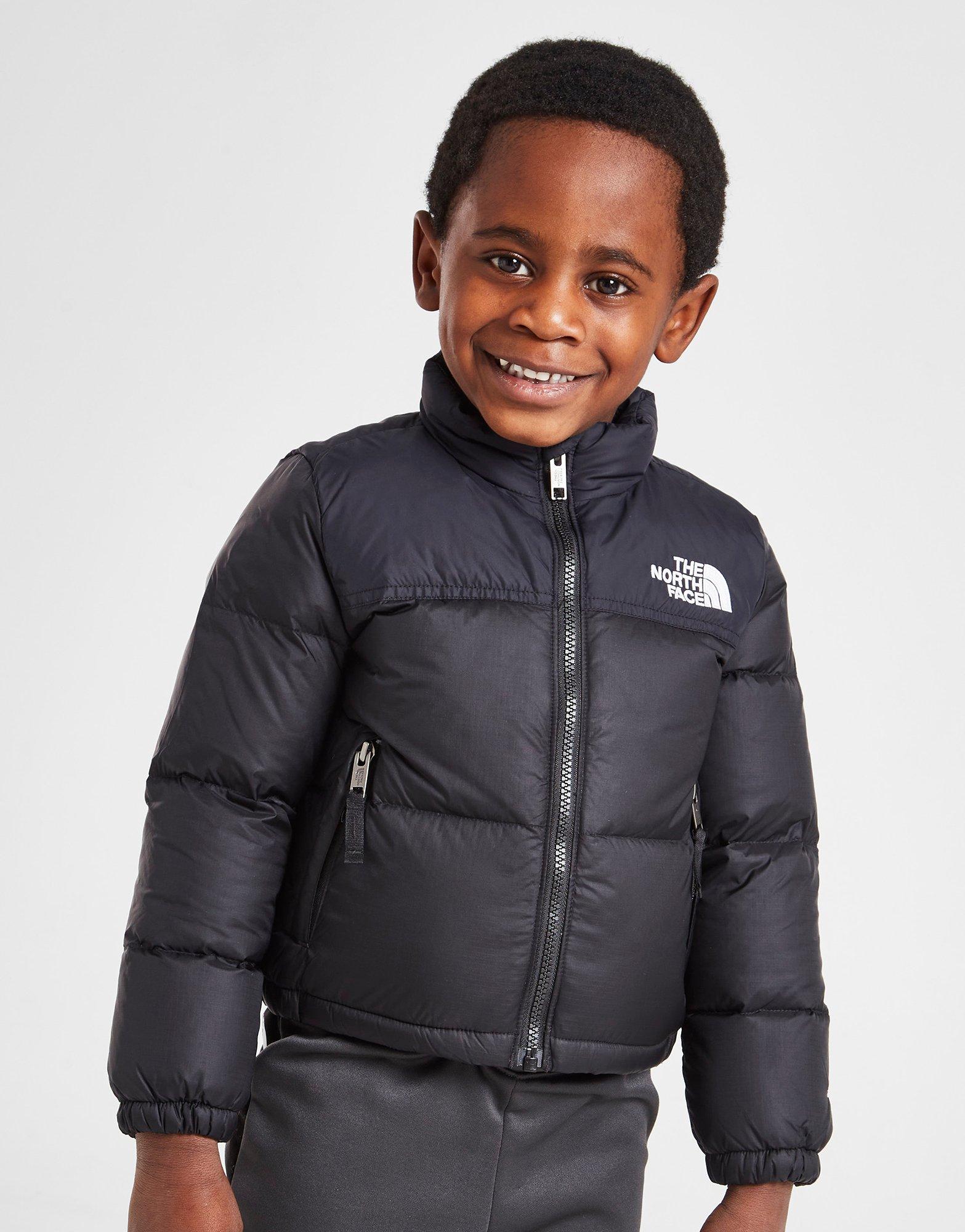 Black The North Face Nuptse Jacket Children JD Sports Malaysia