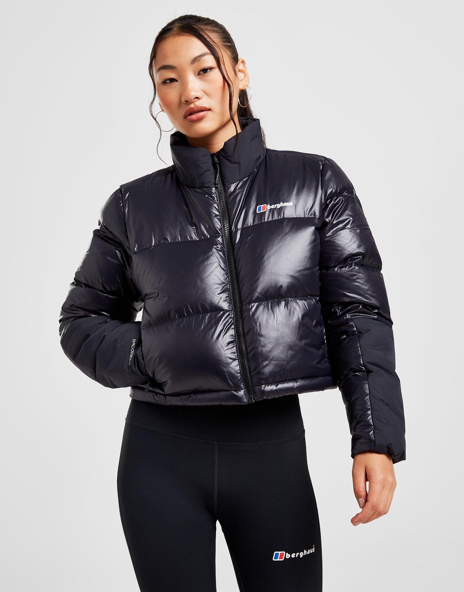 Black Berghaus Arkos Crop Jacket JD Sports Malaysia