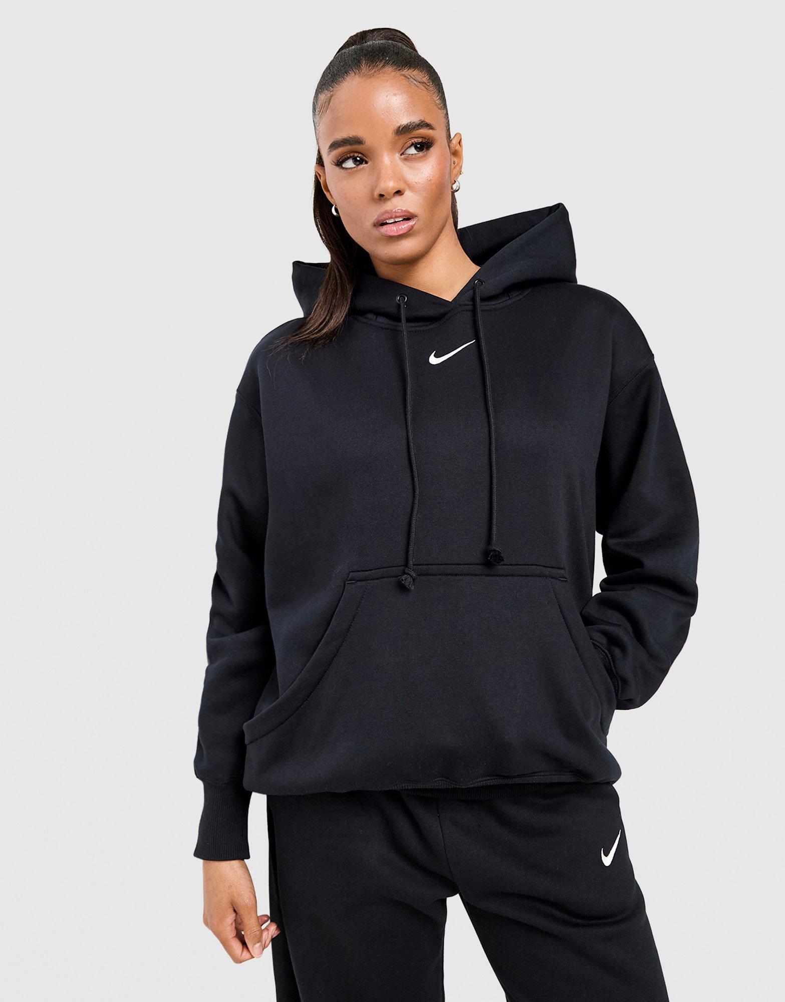 Nike Sweat à Capuche Phoenix Fleece Femme Noir JD Sports France