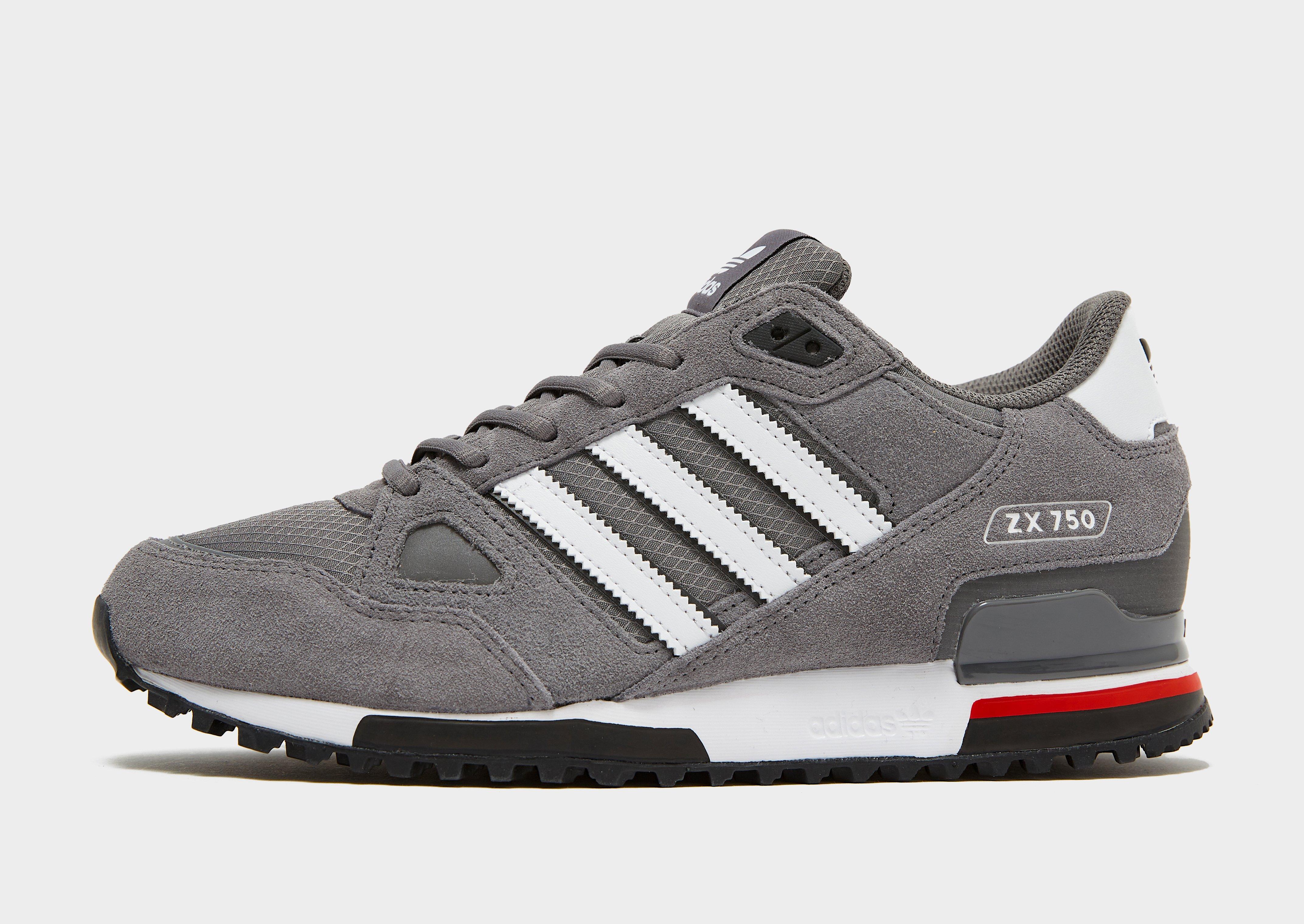 Grey Adidas Originals ZX 750 JD Sports atelieryuwa.ciao.jp