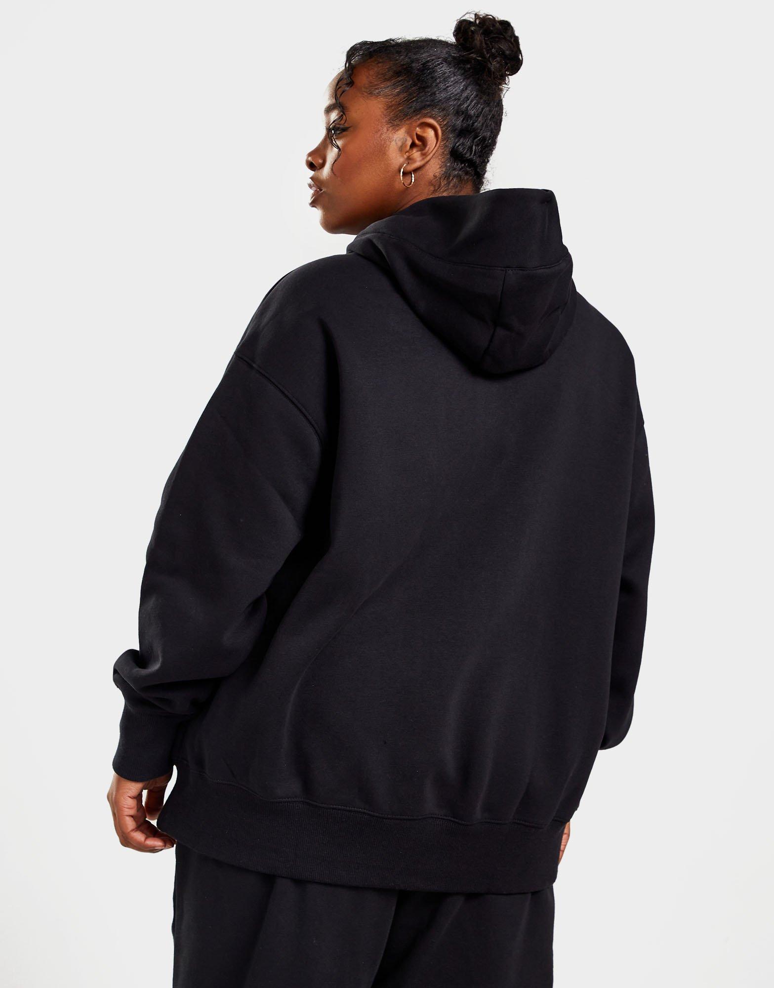 Black Nike Plus Size Phoenix Oversized Hoodie JD Sports UK