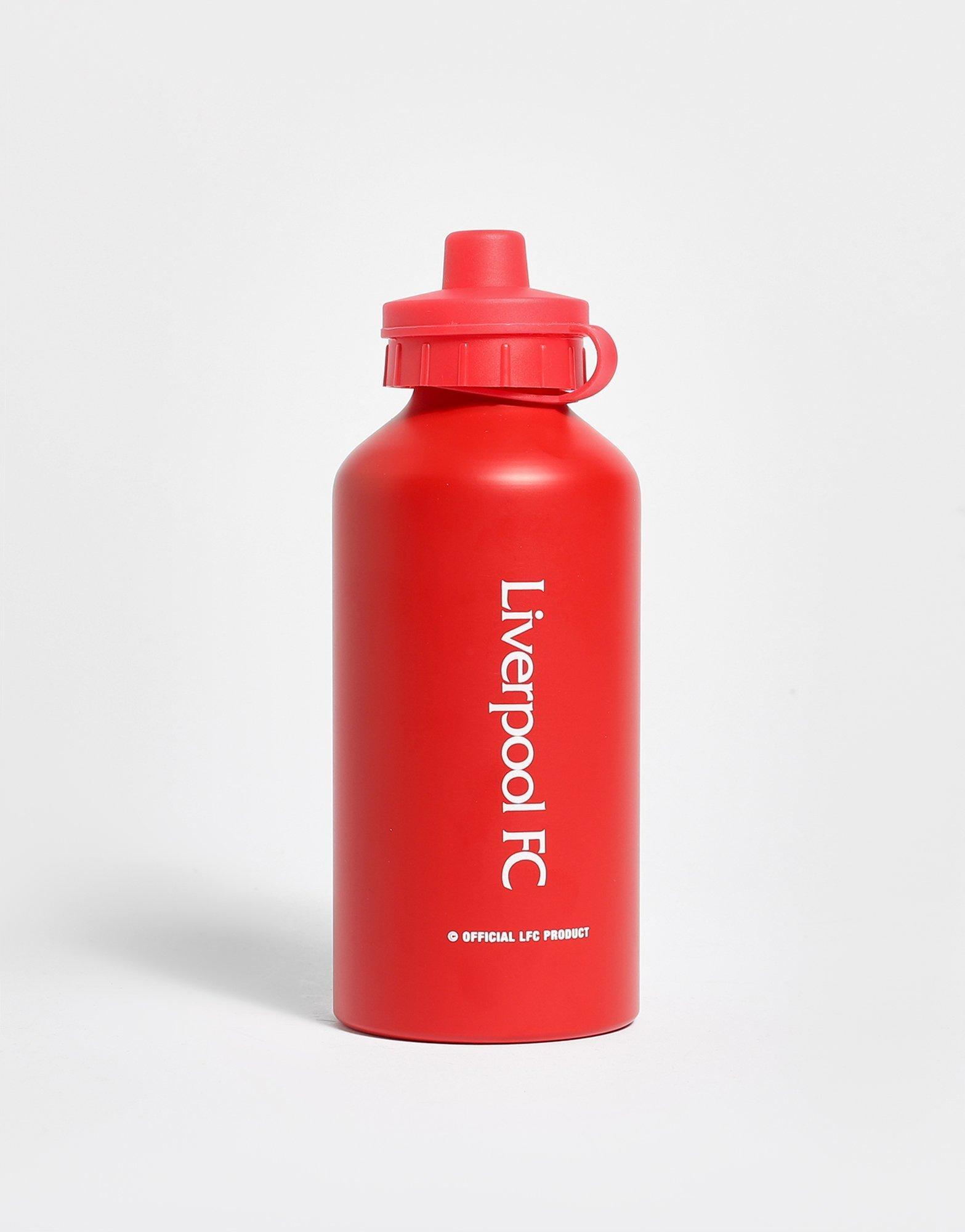 Official Team Liverpool FC Aluminium 500ml Water Bottle in Rosso JD Sports