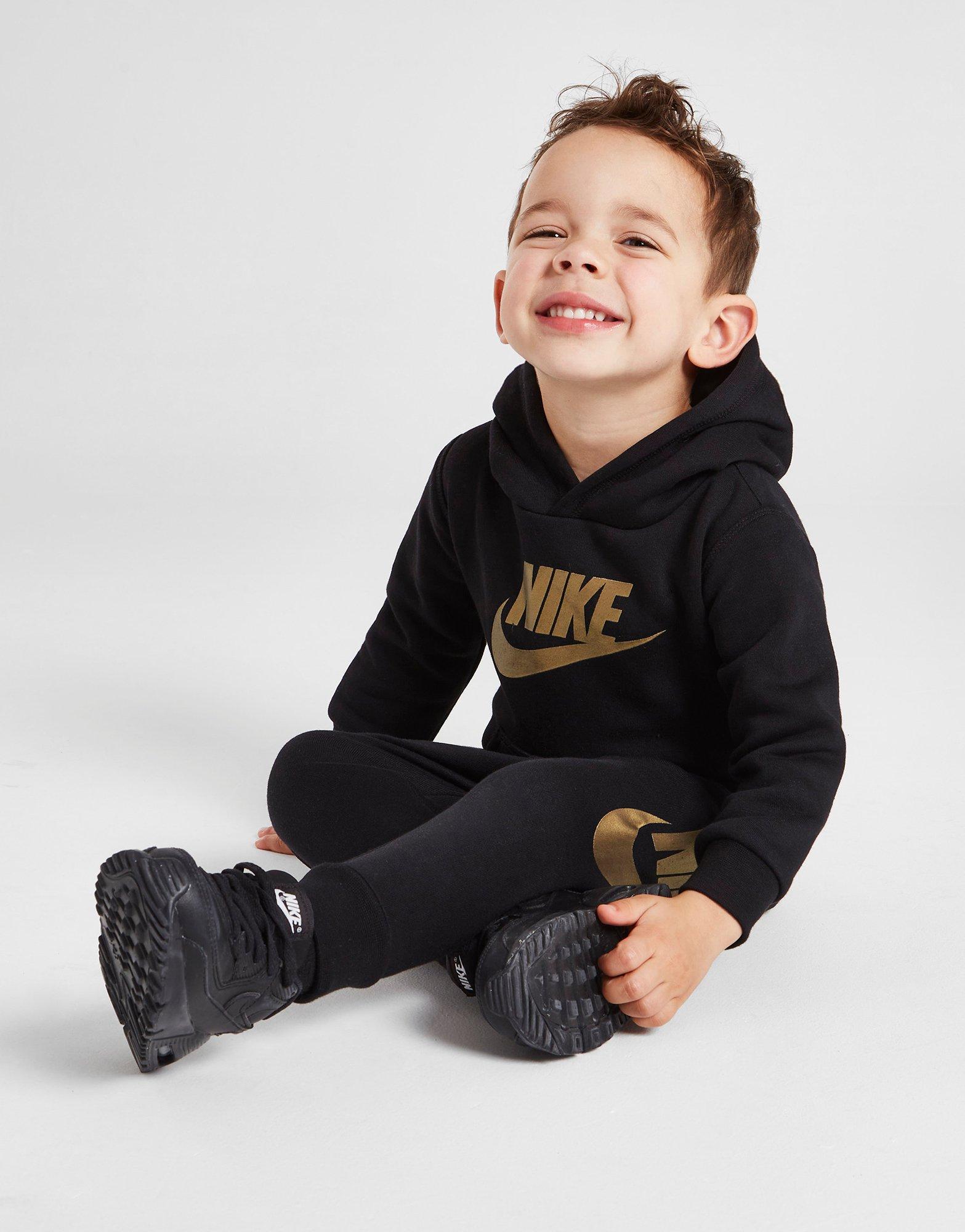 Black Nike Club Tracksuit Infant JD Sports