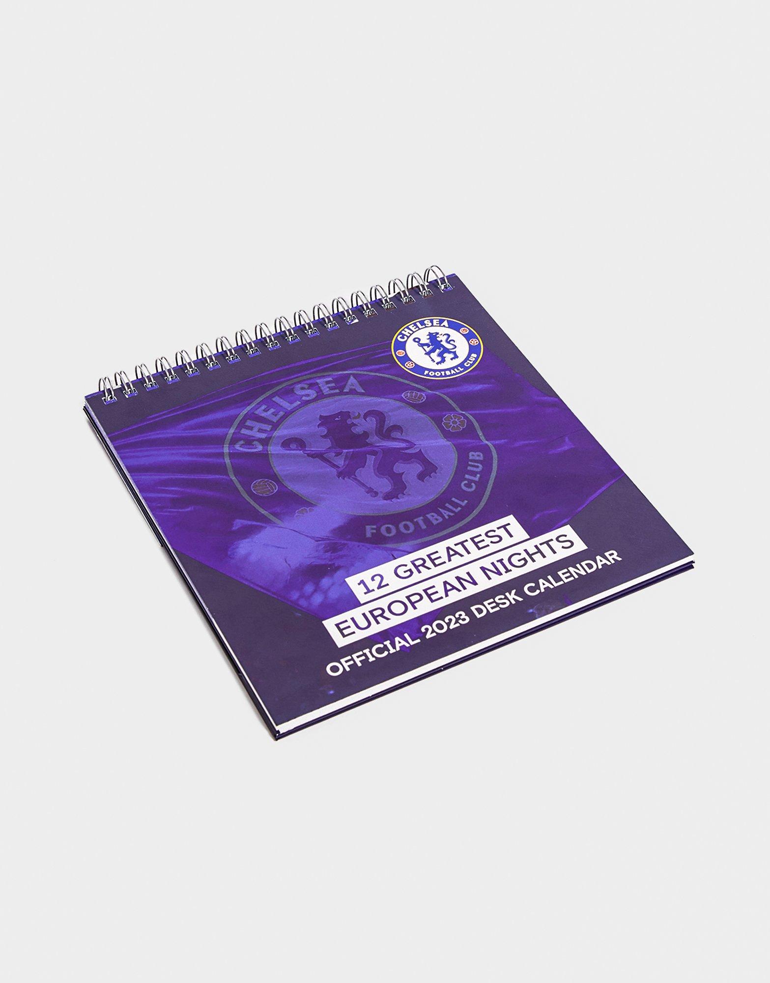Official Team Chelsea FC 2023 Desk Calendar Blau, JD Sports Österreich