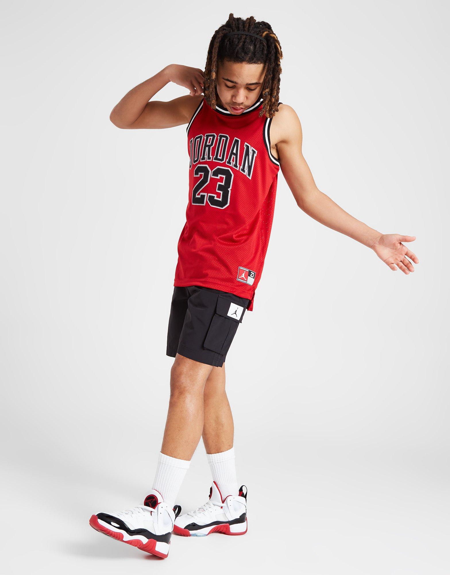 Black Jordan Woven Cargo Shorts Junior JD Sports UK