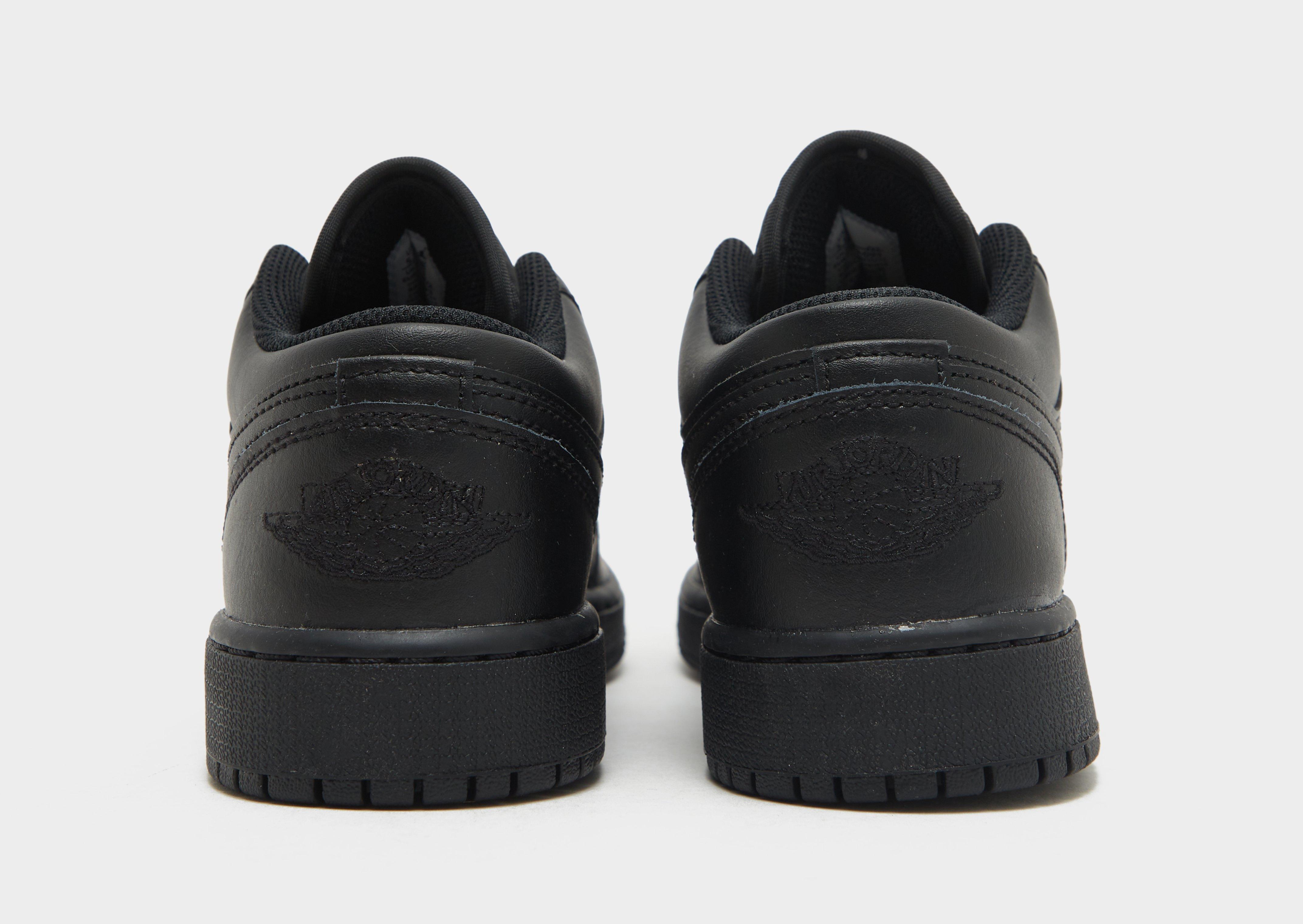 Black Jordan Air 1 Low Junior JD Sports UK