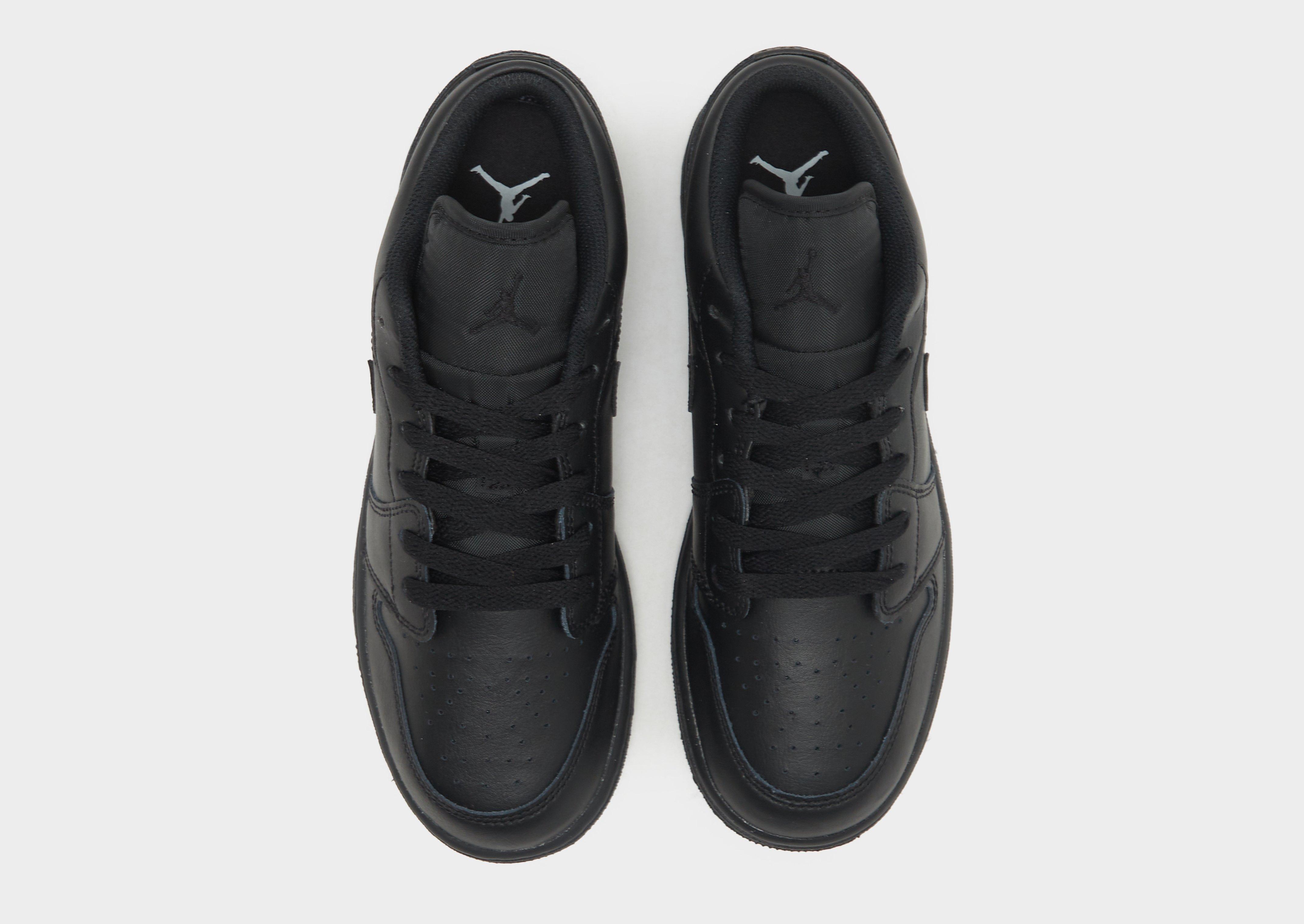 Black Jordan Air 1 Low Junior JD Sports UK