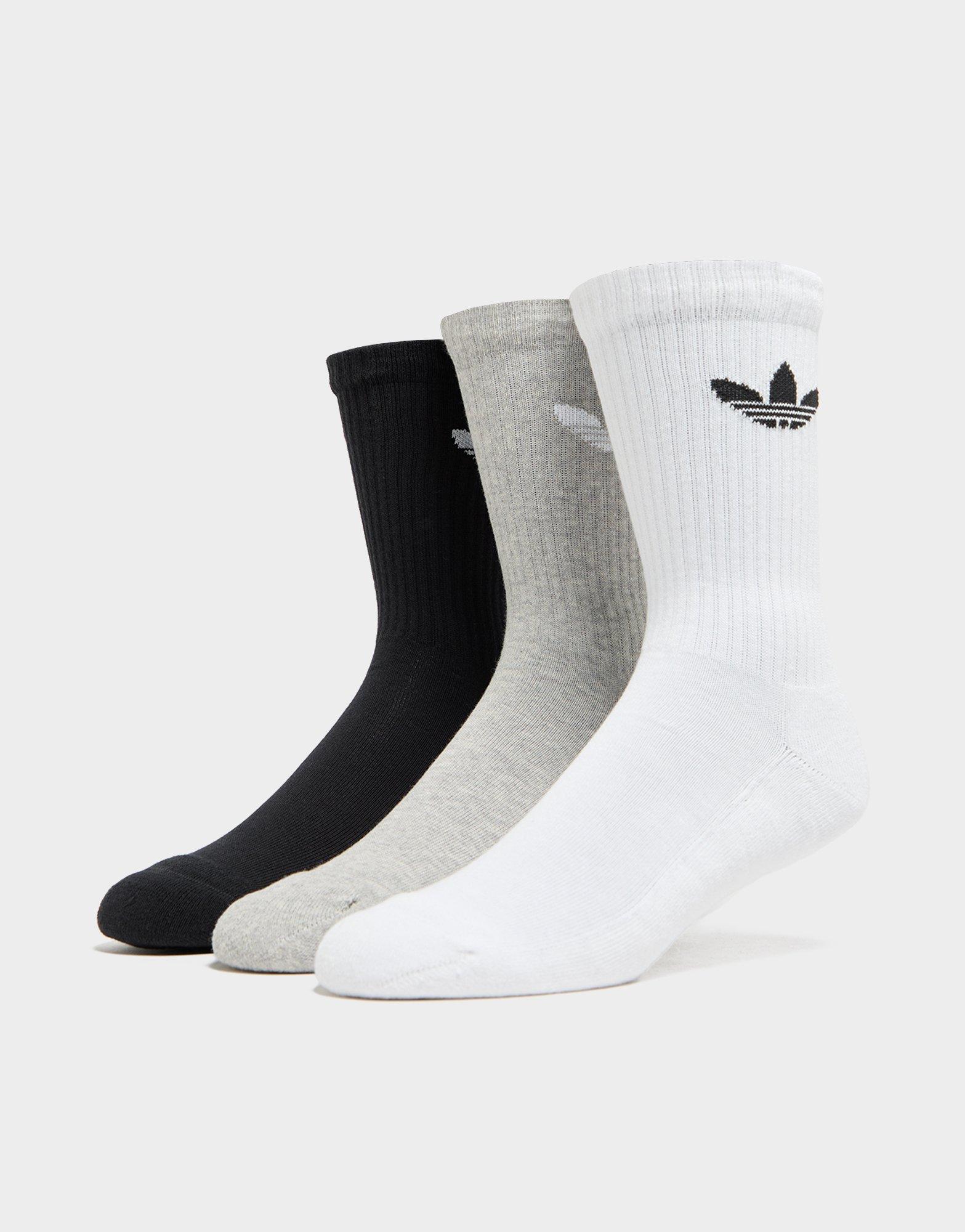 Multi adidas Originals 3Pack Crew Socks JD Sports Ireland
