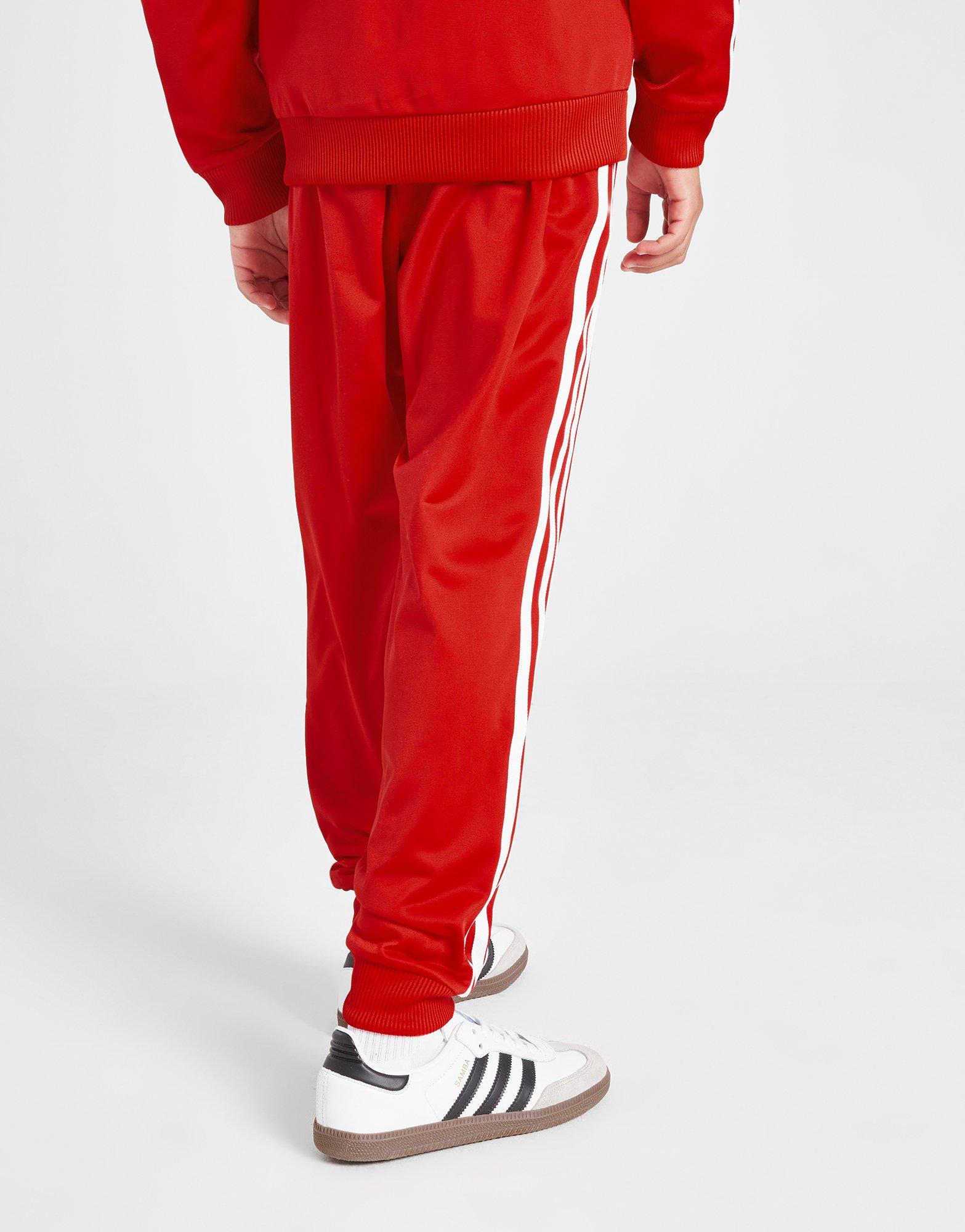 Red adidas Originals SS Track Pants Junior JD Sports UK