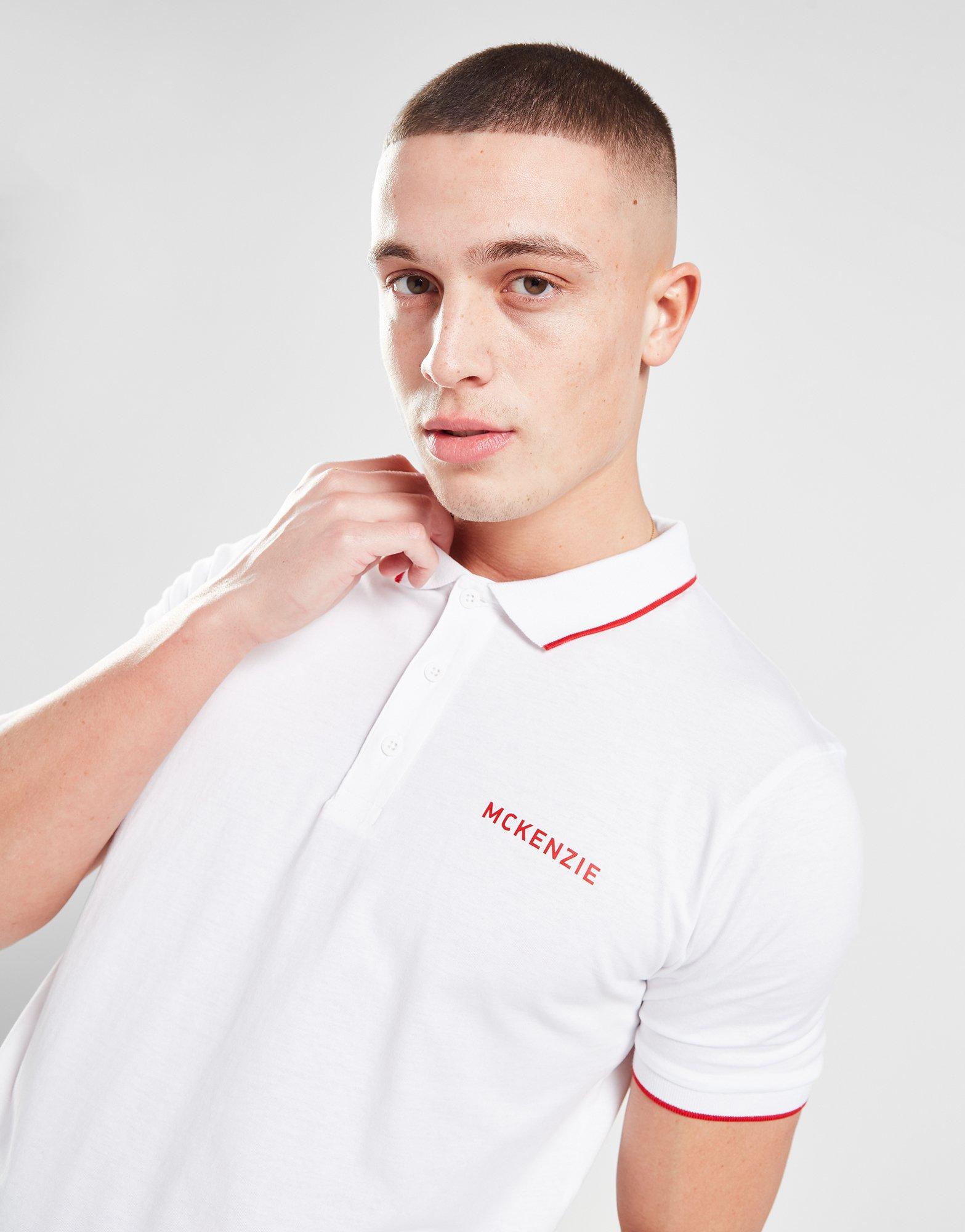 White McKenzie Soul Polo Shirt JD Sports UK