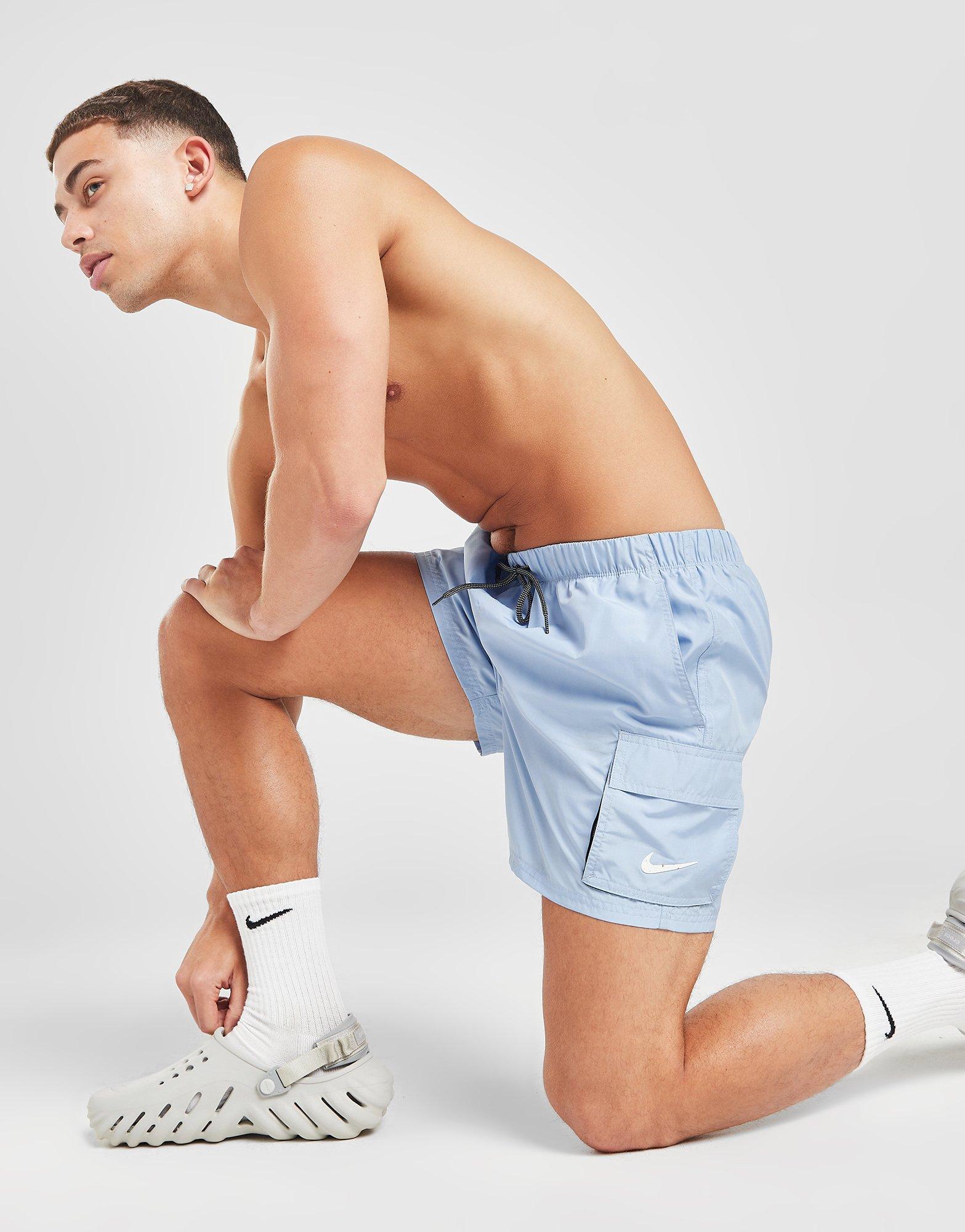 Blue Nike Cargo Swim Shorts JD Sports NZ