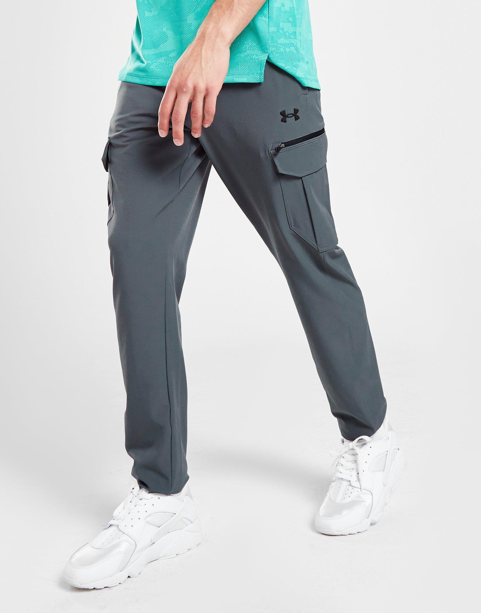Grey Under Armour Woven Zip Cargo Pants JD Sports Ireland