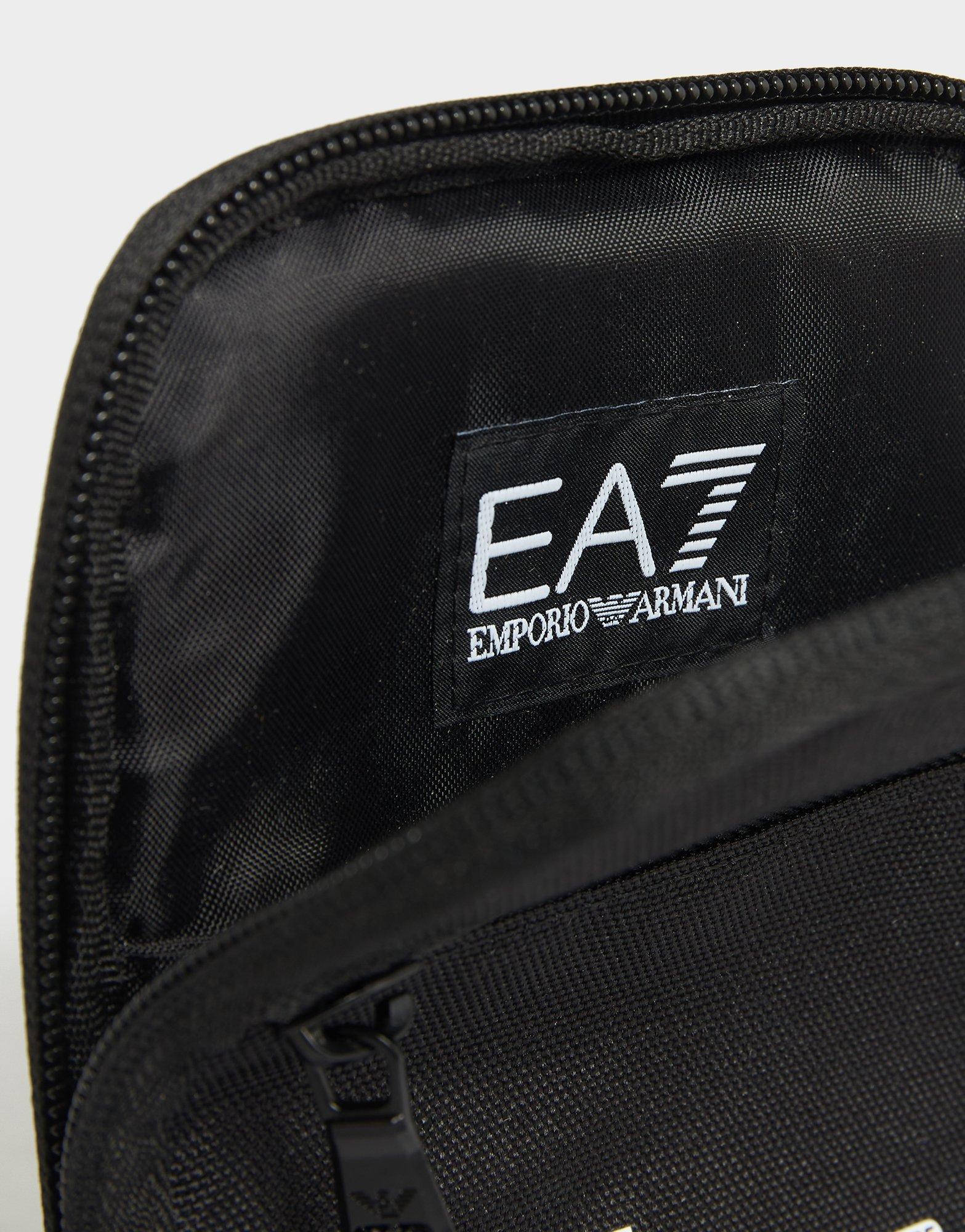 Black Emporio Armani EA7 Train Mini Pouch JD Sports UK