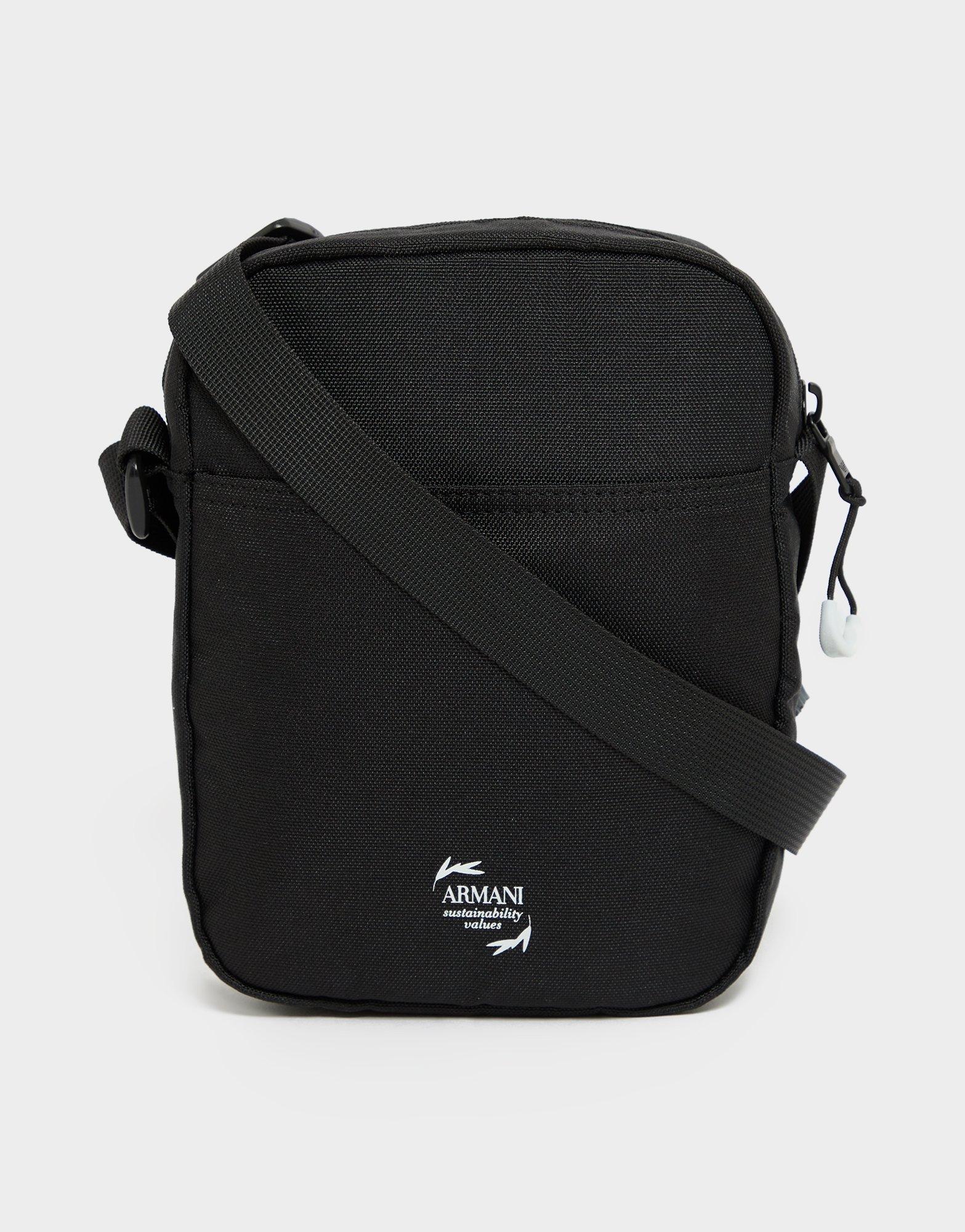 Black Emporio Armani EA7 Train Core Crossbody Bag JD Sports UK