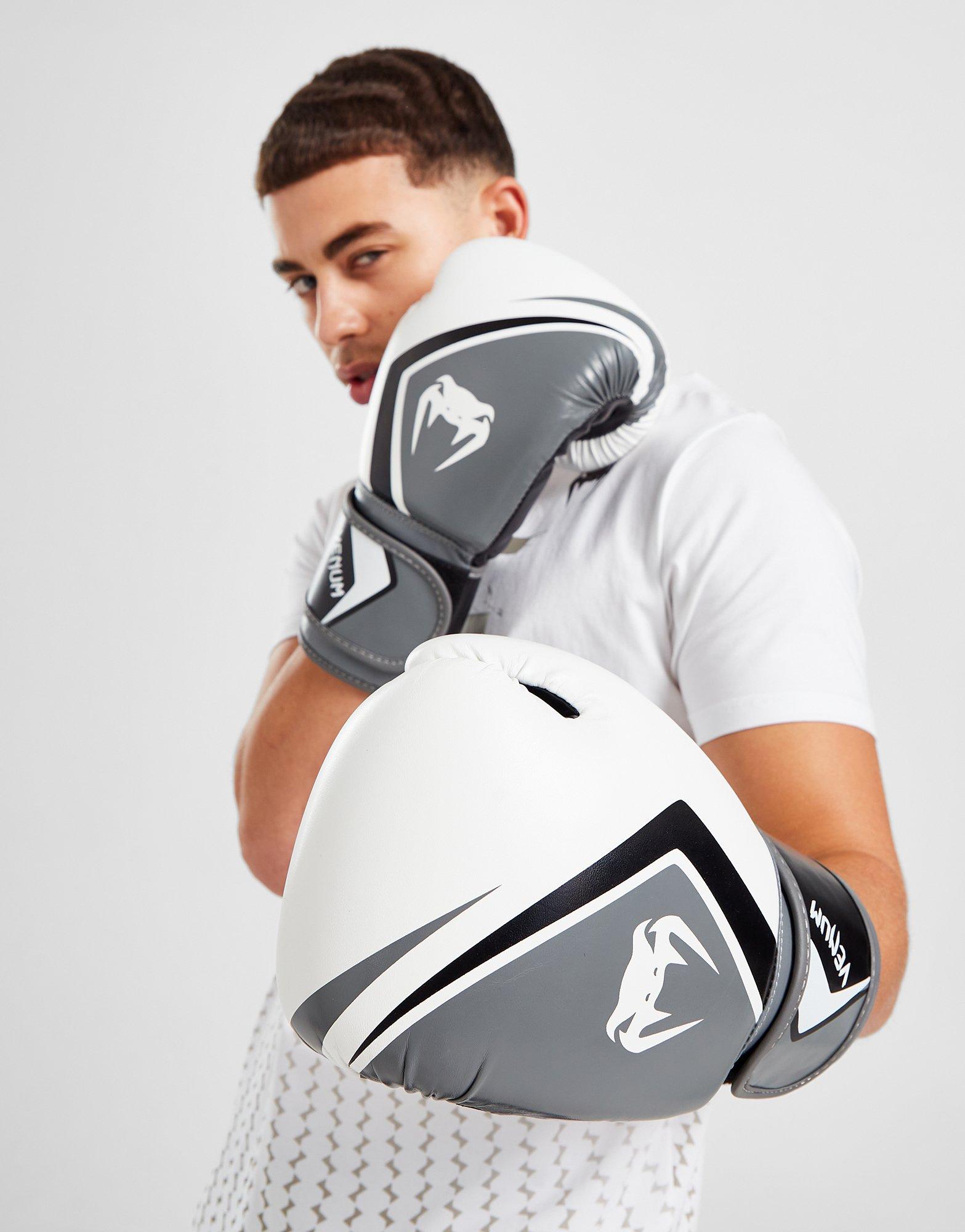 White Venum Contender Boxing Gloves JD Sports UK