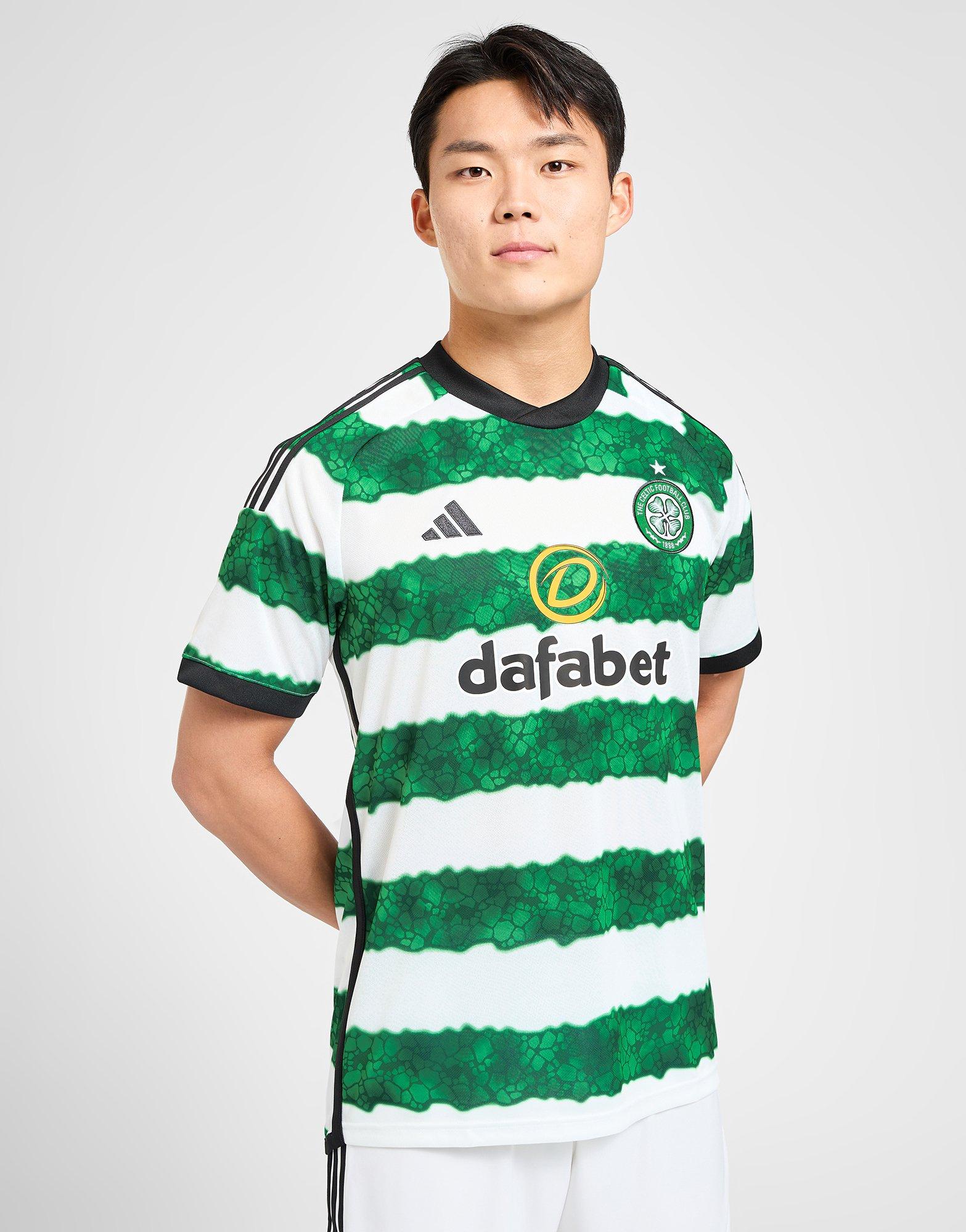 White adidas Celtic Fc 2023/24 Home Shirt JD Sports