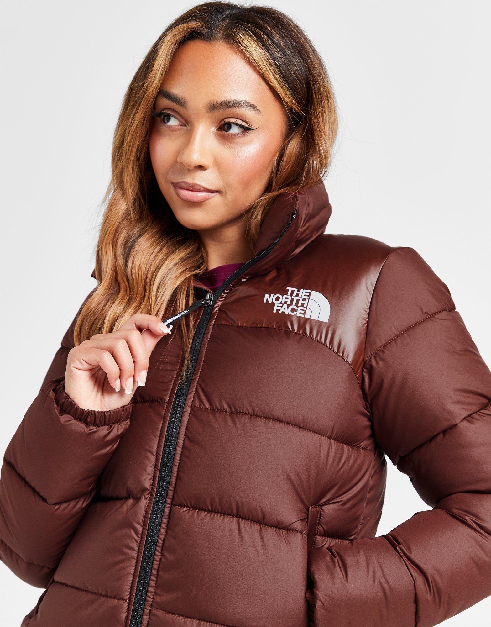 Brown The North Face Logo Padded Jacket JD Sports Global