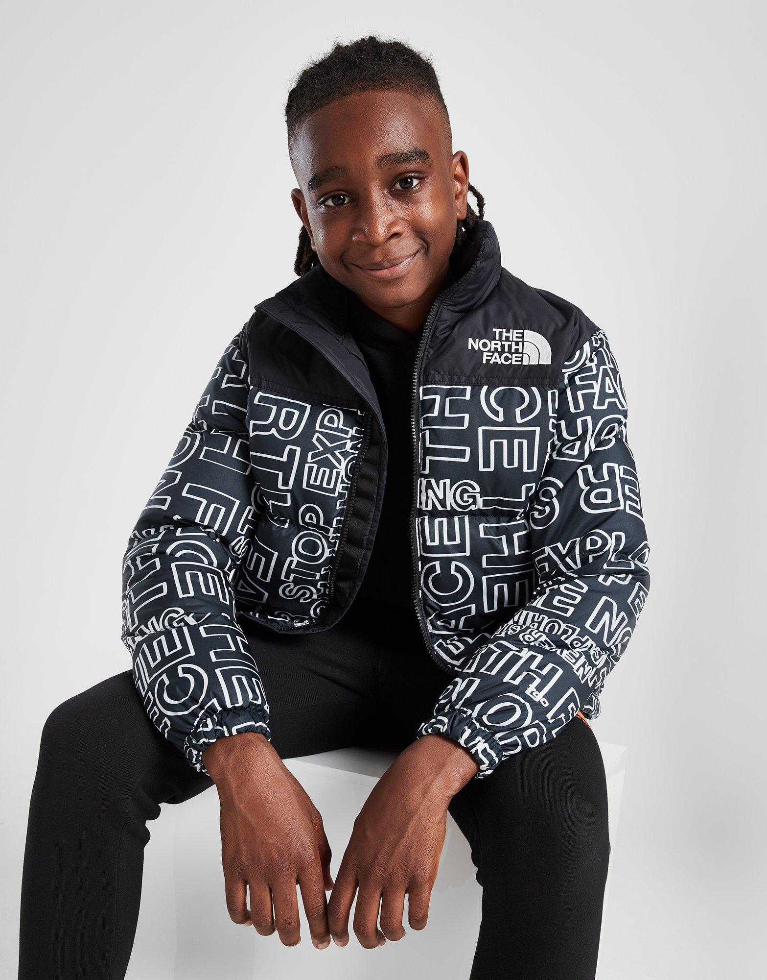 Black The North Face Nuptse 1996 Jacket Junior JD Sports UK