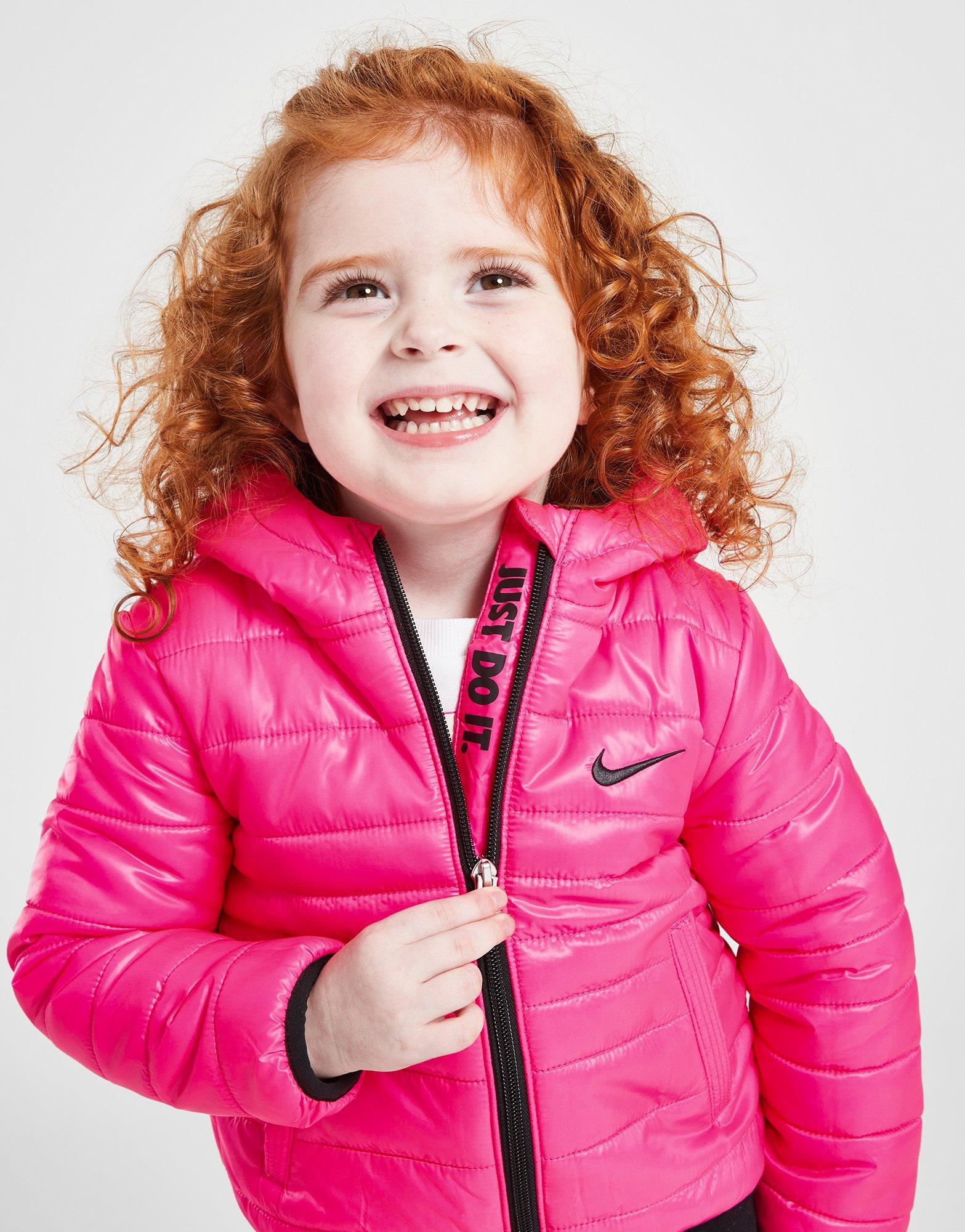 Pink Nike Girls' Padded Jacket Infant JD Sports UK