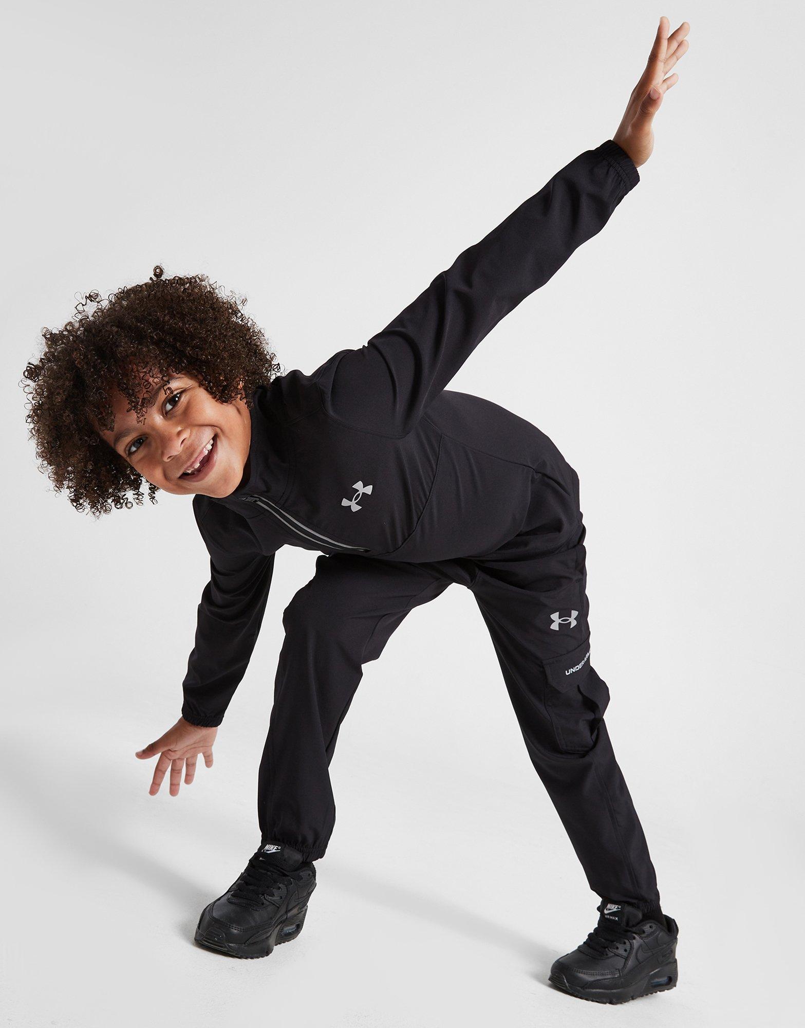 Black Under Armour Vanish 1/4 Zip Tracksuit Children JD Sports UK
