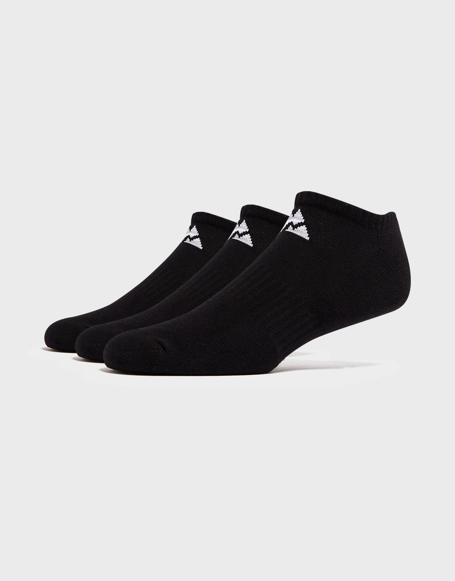 Black MONTIREX 3 Pack No Show Socks JD Sports UK