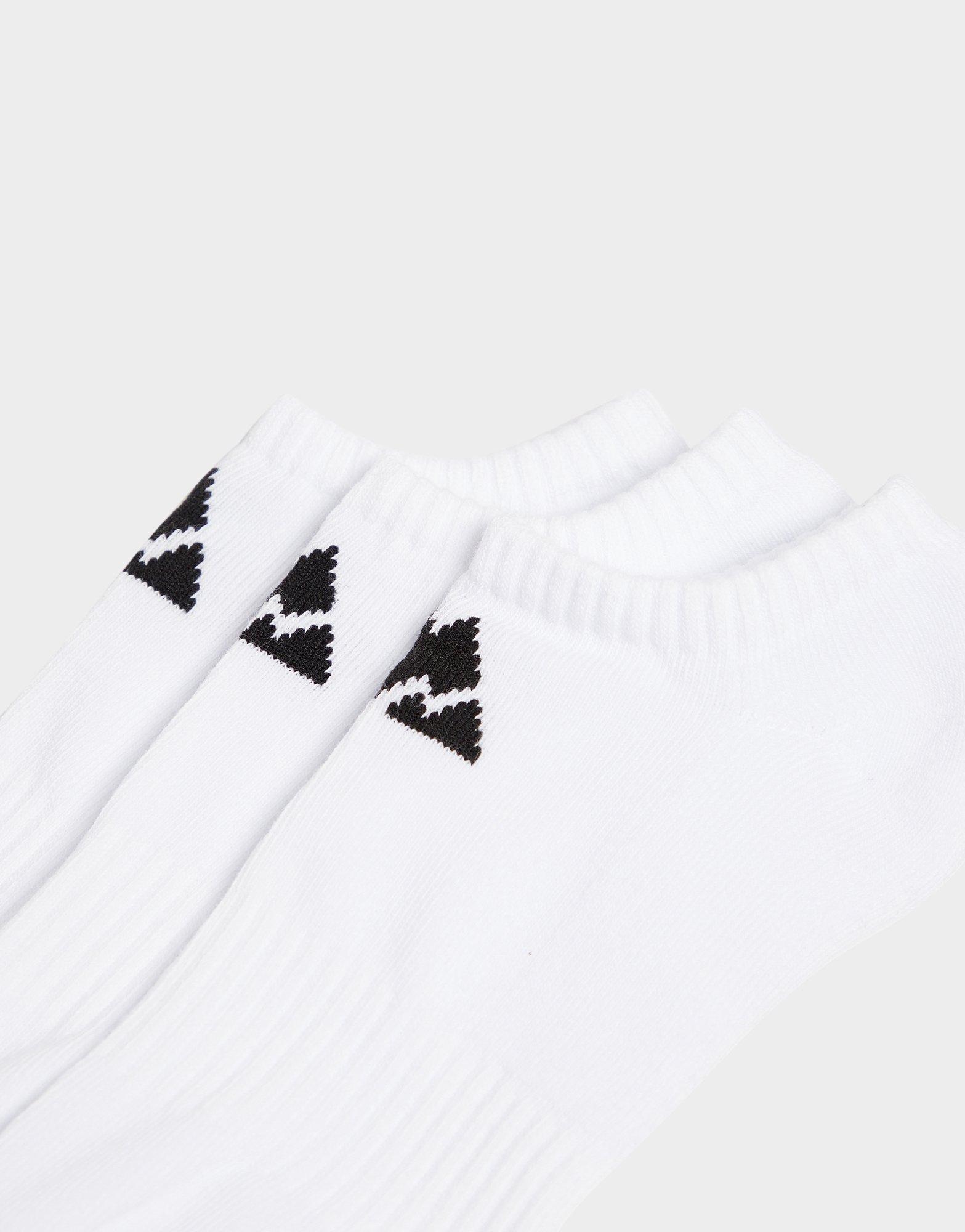 White MONTIREX 3 Pack No Show Socks JD Sports UK