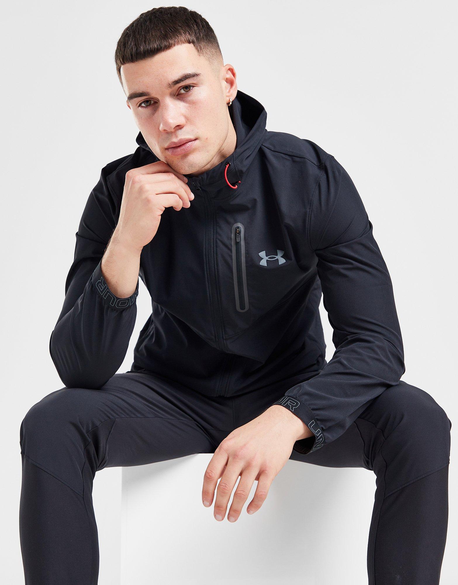 Under Armour Vanish Woven Full Zip Felpa in Nero JD Sports