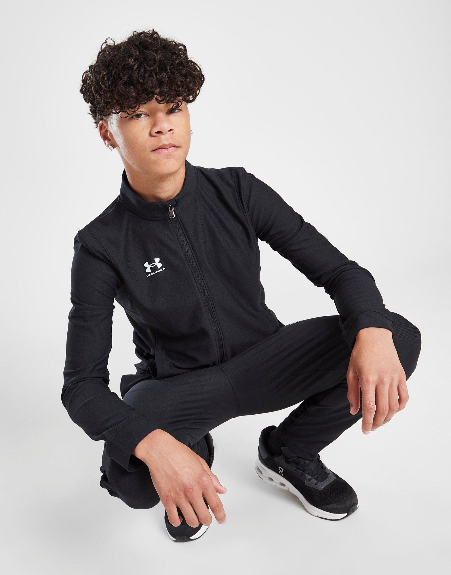 Black Under Armour Challenger Tracksuit Junior JD Sports UK