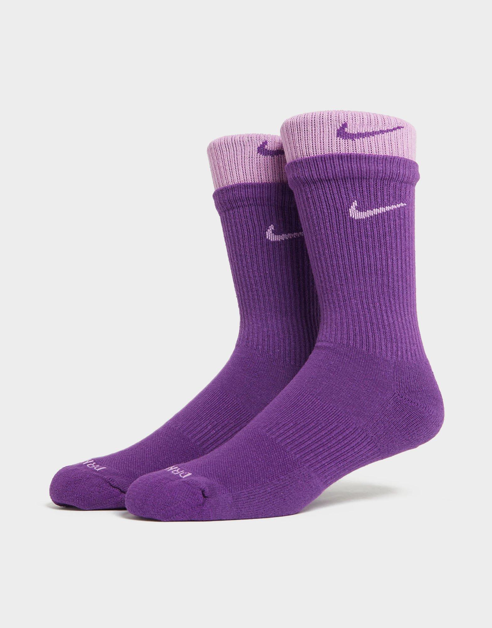 Nike Everyday Plus Cushioned Training Crew Socks (3