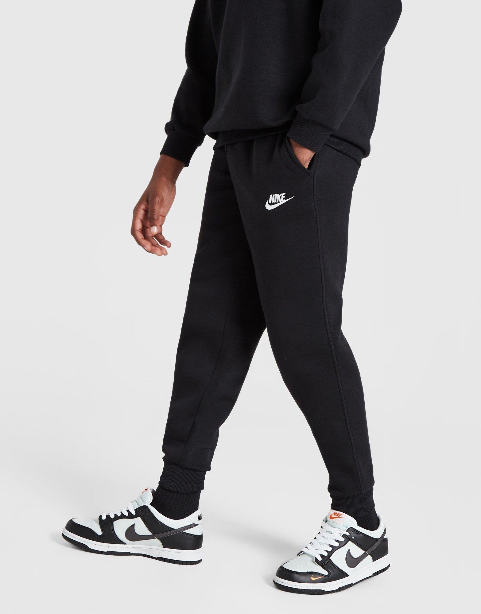 Black Nike Club Fleece Joggers Junior JD Sports UK
