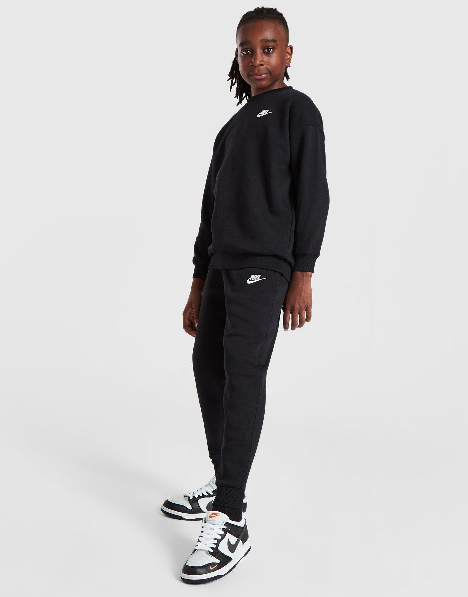 Black Nike Club Fleece Joggers Junior JD Sports UK