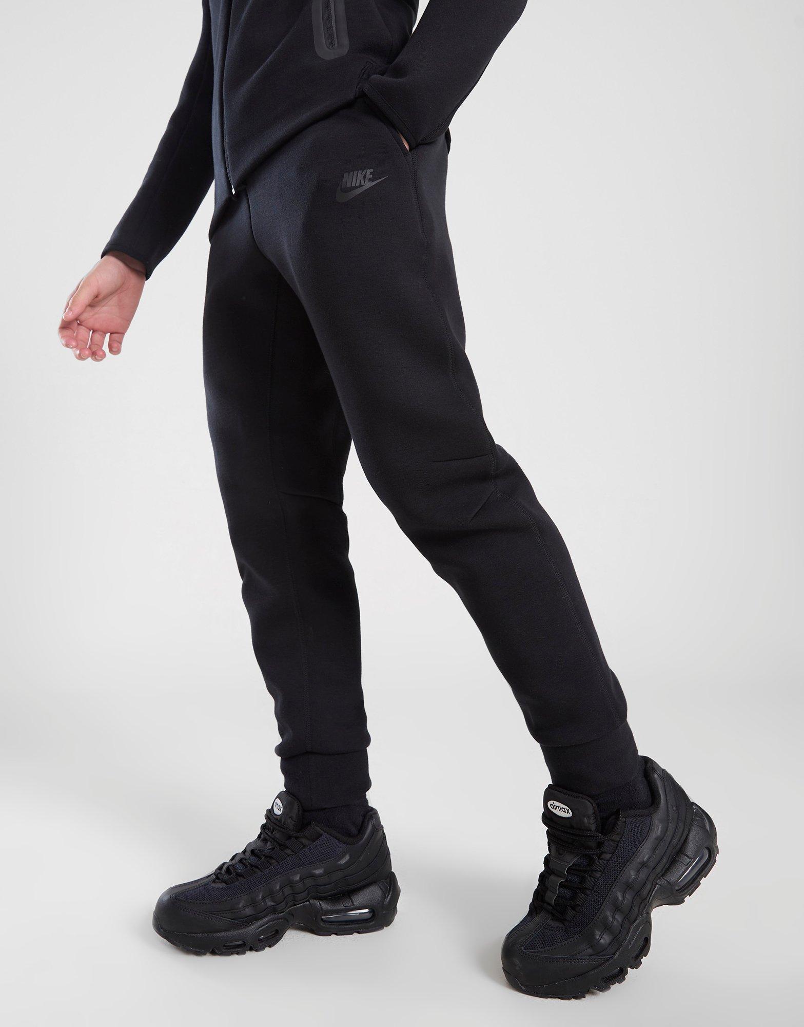 Black Nike Tech Fleece Joggers Junior JD Sports UK