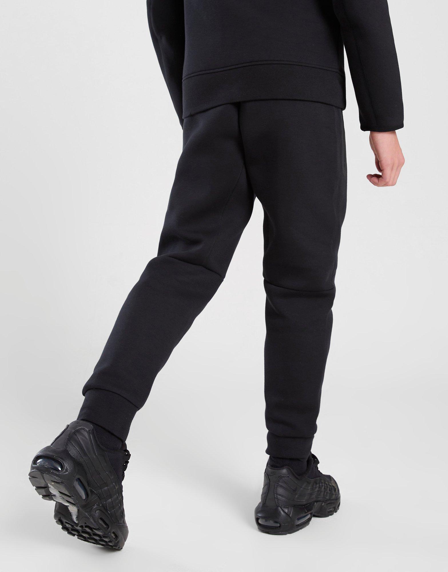 Black Nike Tech Fleece Joggers Junior JD Sports UK