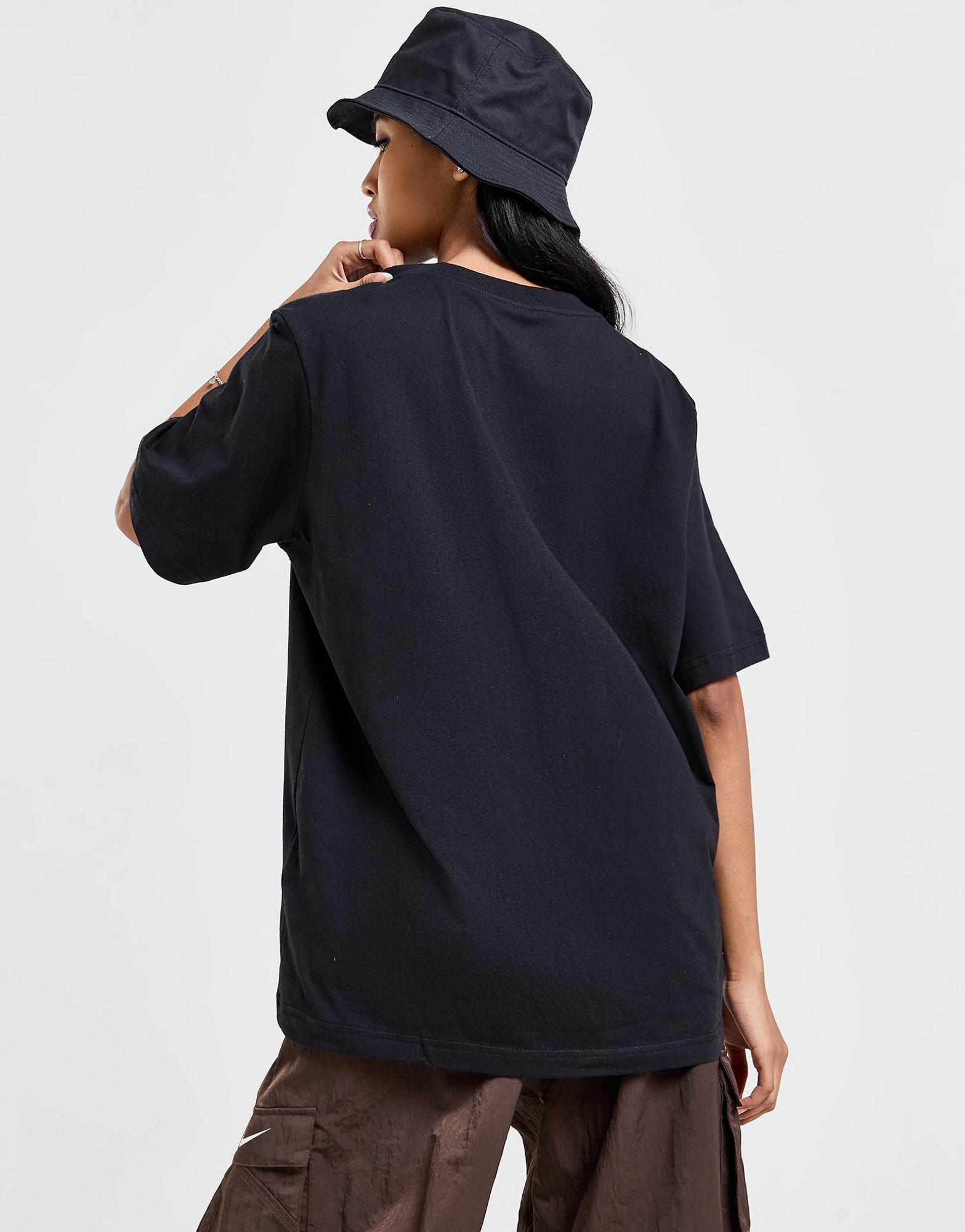 Black Nike Essential Boyfriend TShirt JD Sports UK