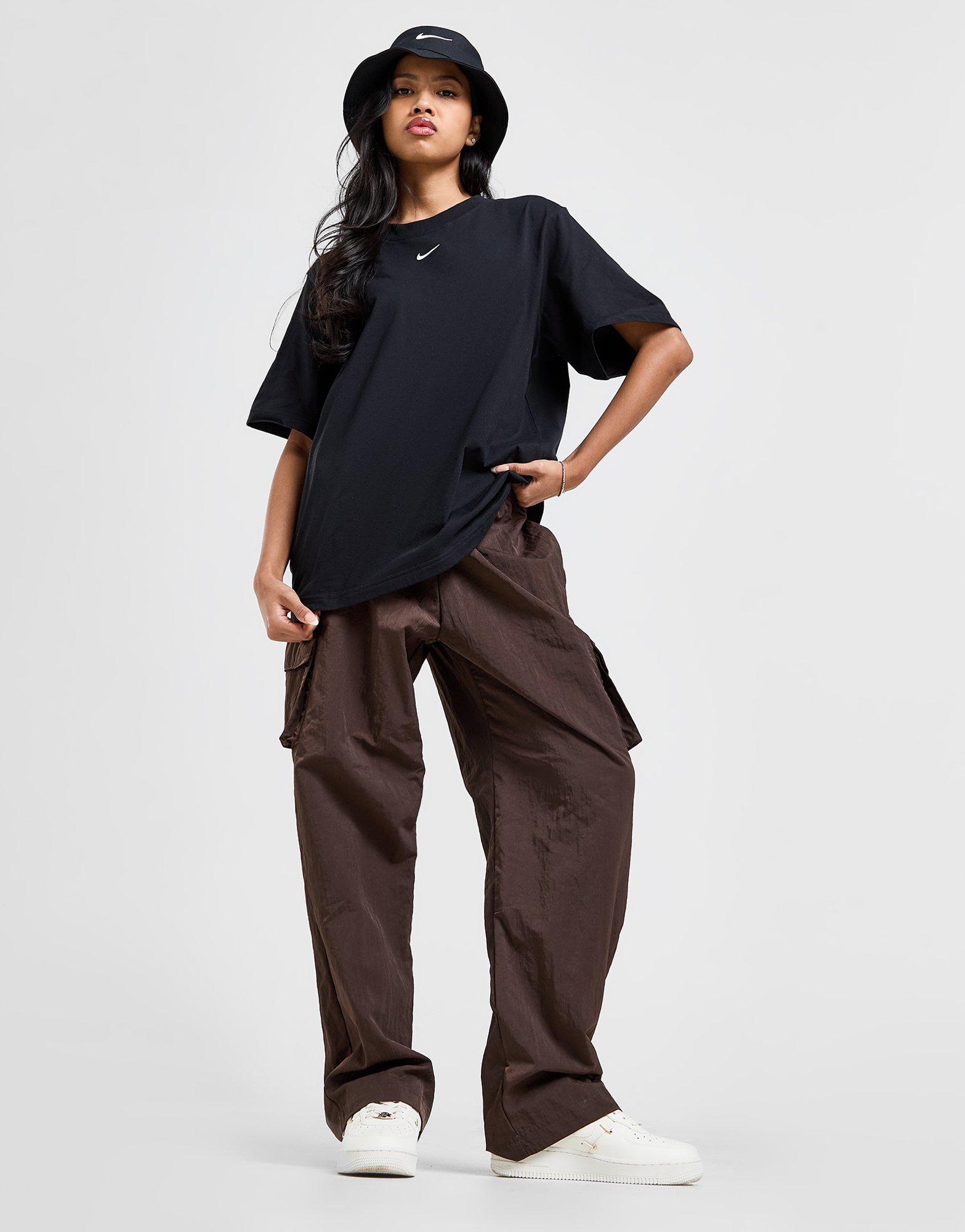 Black Nike Essential Boyfriend TShirt JD Sports UK