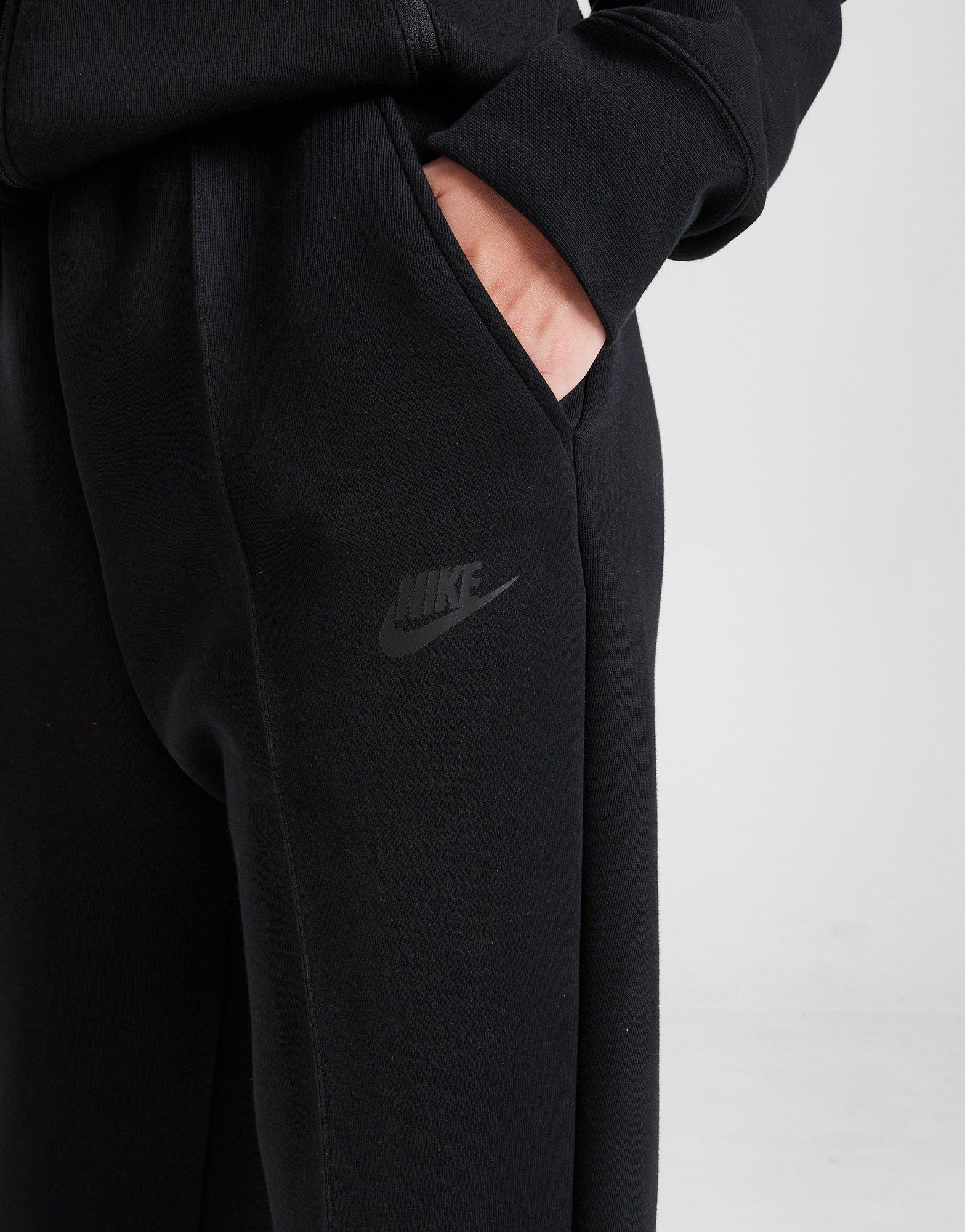 Black Nike Girls' Tech Fleece Joggers Junior JD Sports UK