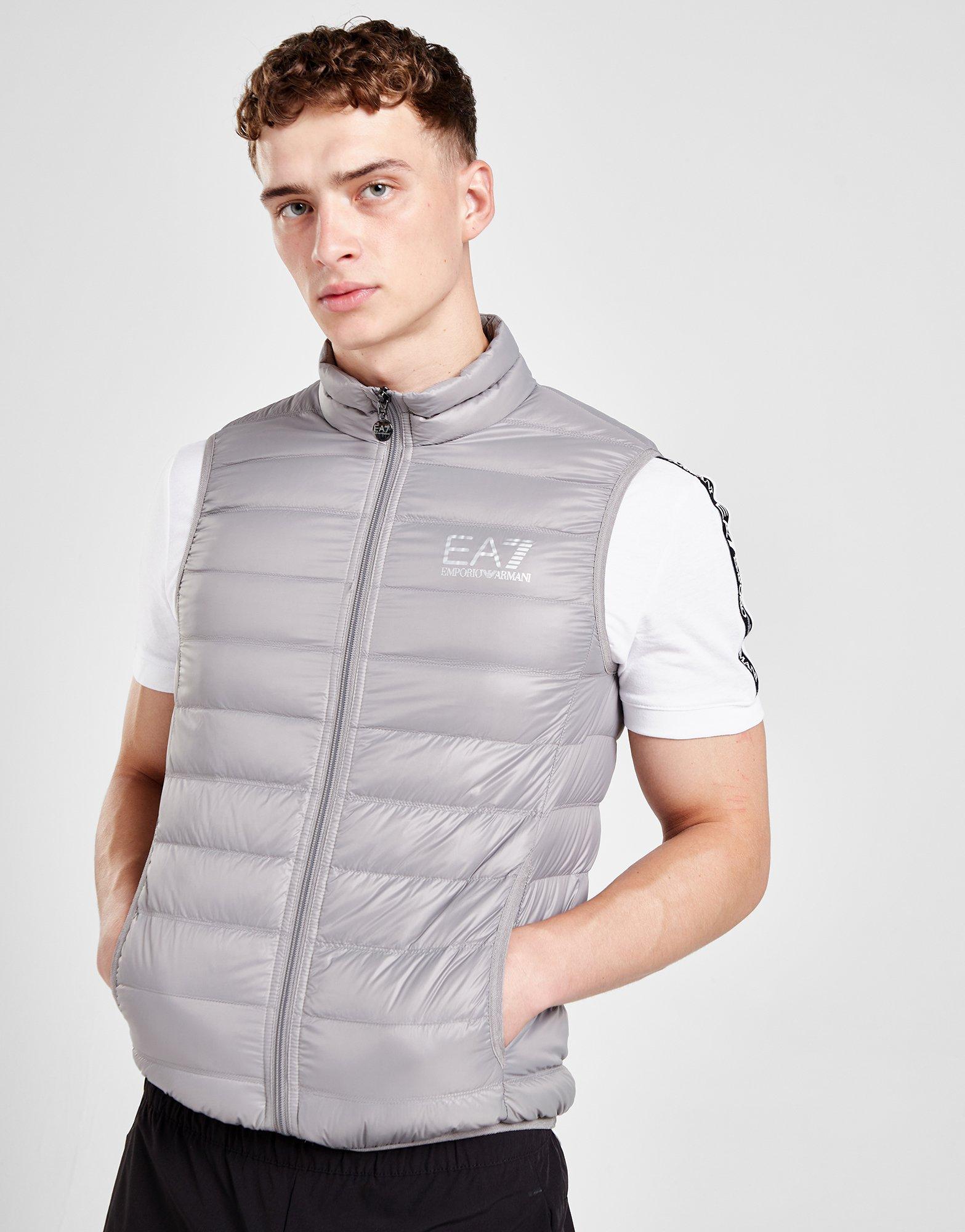 Grey Emporio Armani EA7 Core Gilet JD Sports Malaysia