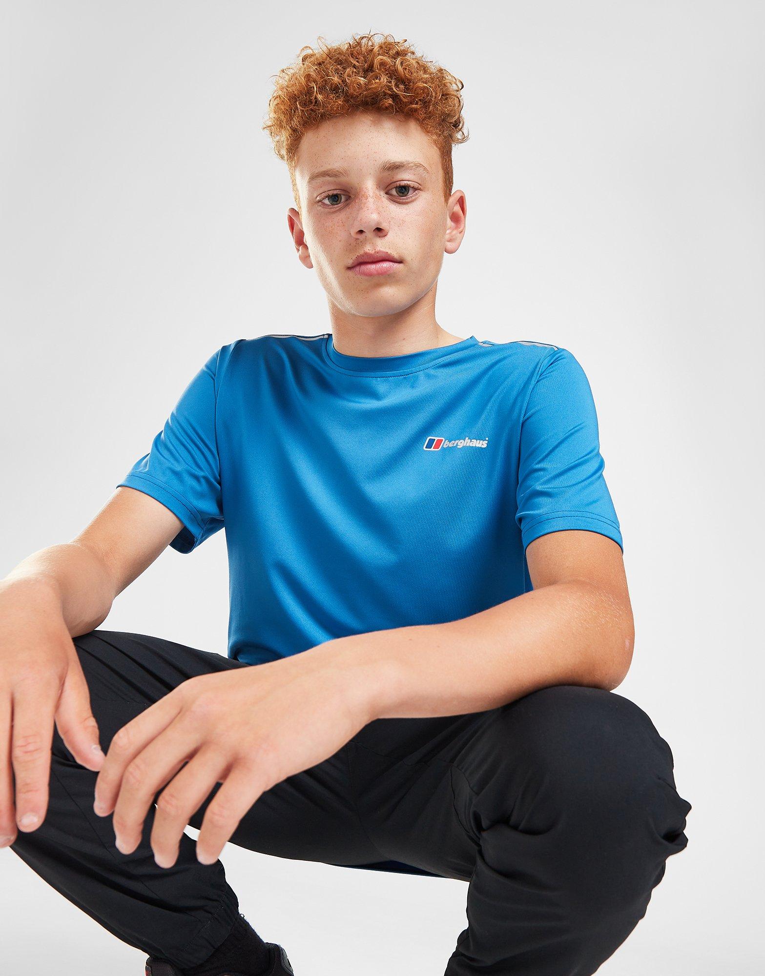 Blue Berghaus Reflective Tech TShirt Junior JD Sports NZ