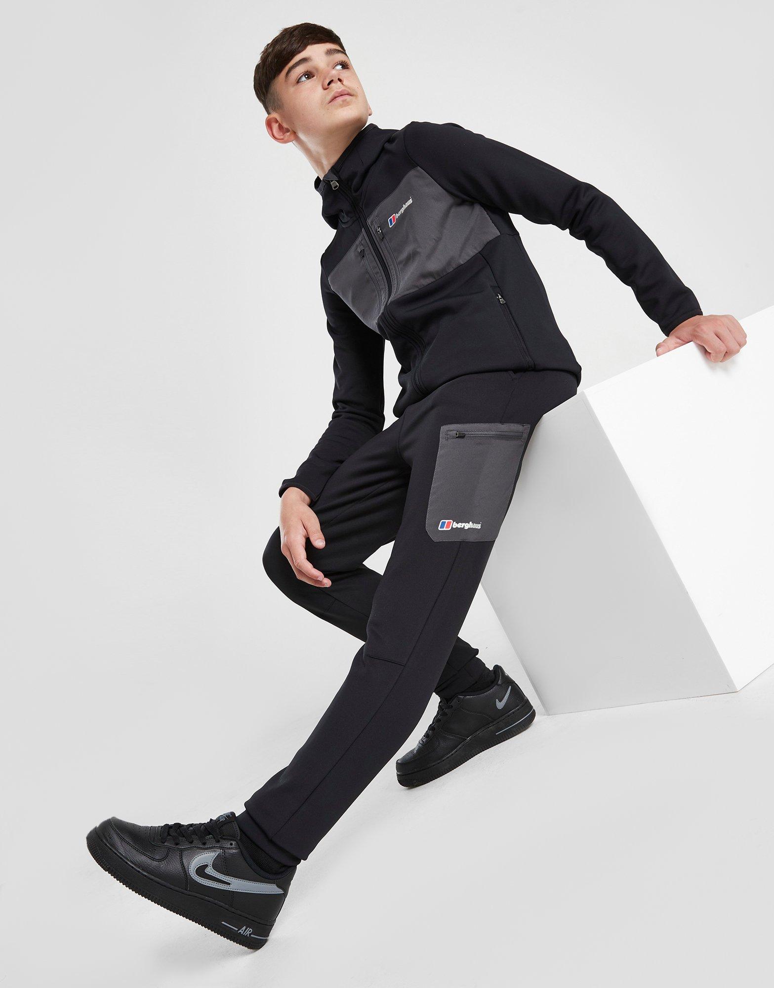 Berghaus Woven Pocket Track Pants Junior em Preto JD Sports