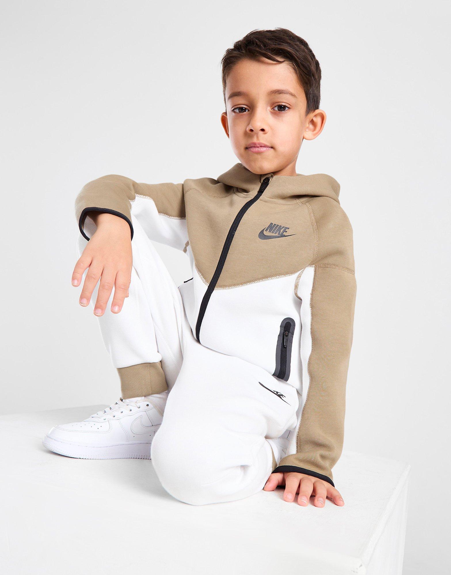 Nike Tech Fleece Tracksuit Children em Castanho JD Sports