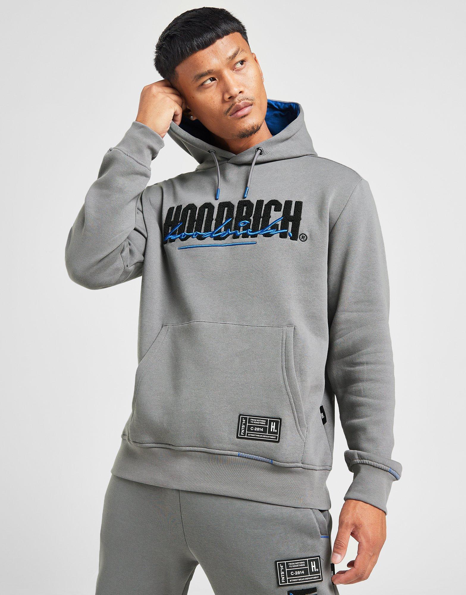 Grey Hoodrich Blend Hoodie JD Sports UK