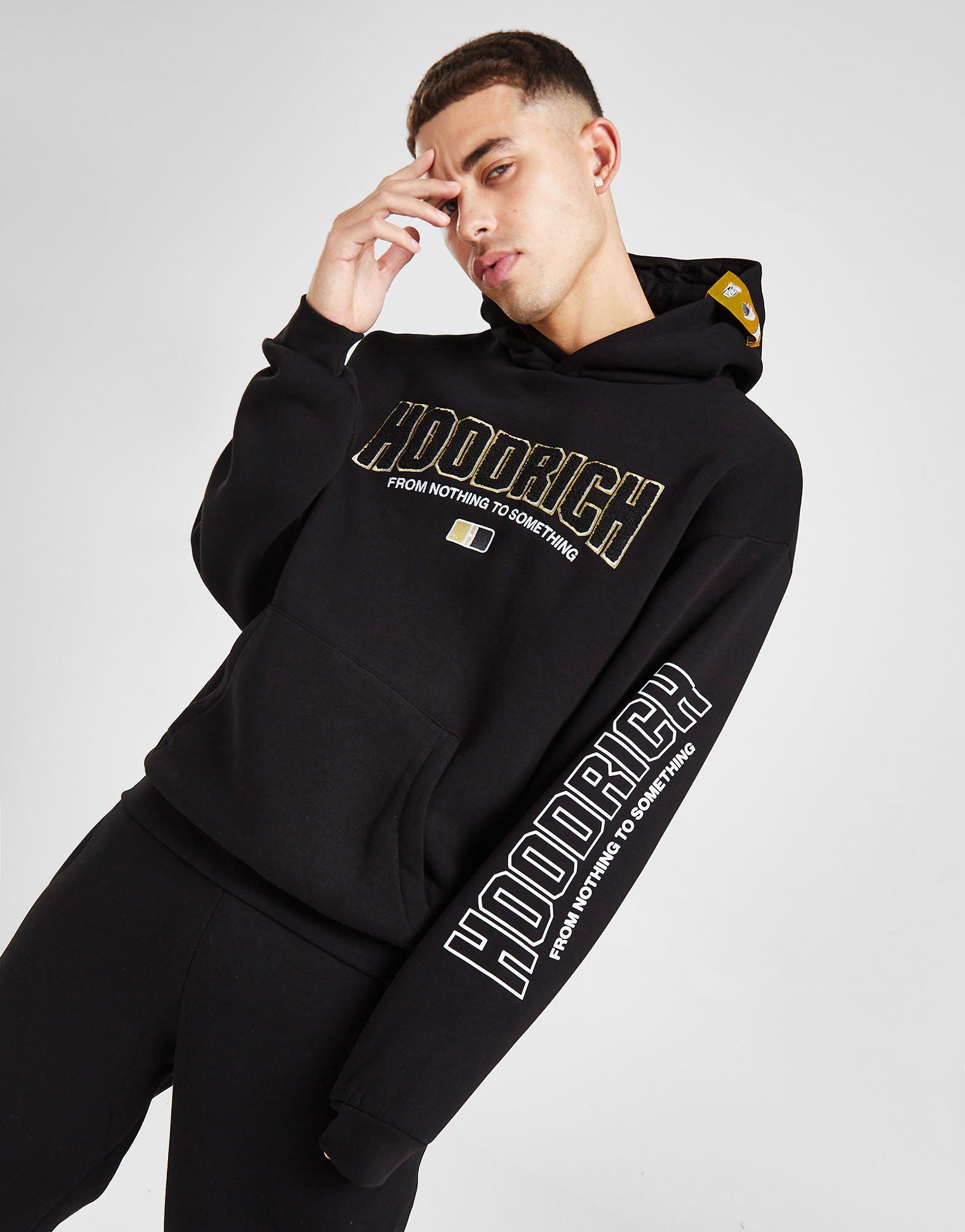 Hoodrich Zenith Hoodie in Nero JD Sports