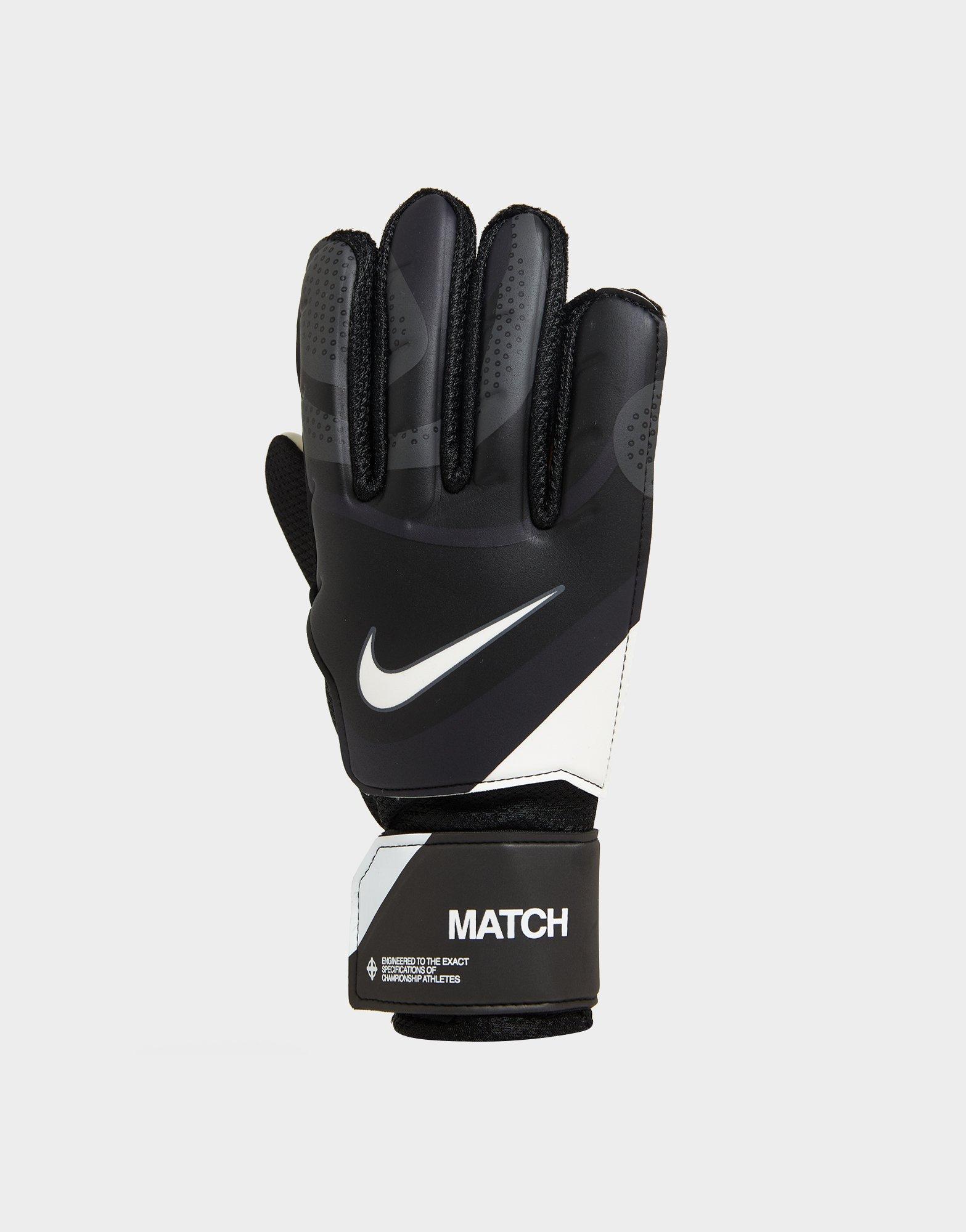 Black Nike Match Goalkeeper Gloves JD Sports UK