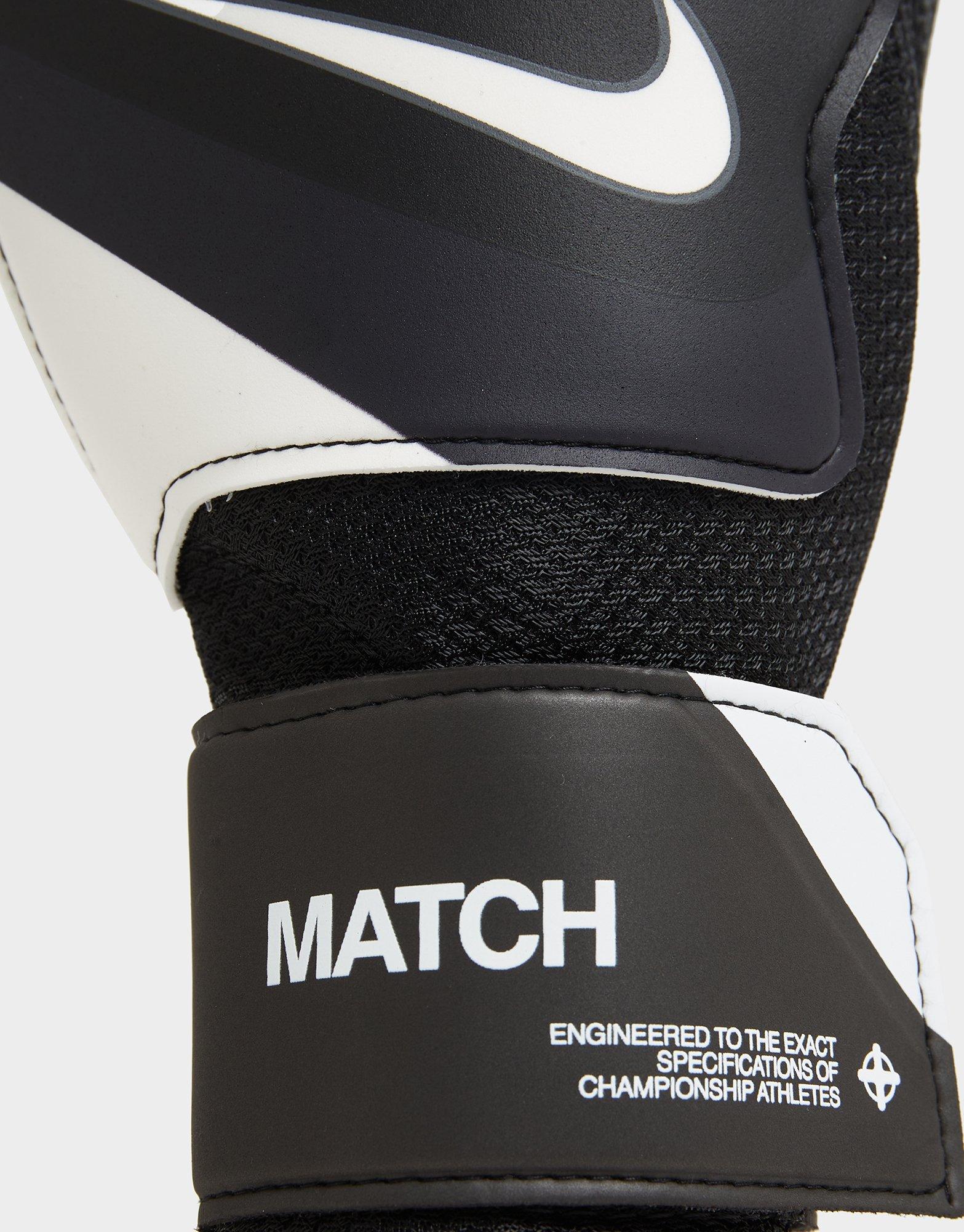 Black Nike Match Goalkeeper Gloves JD Sports UK