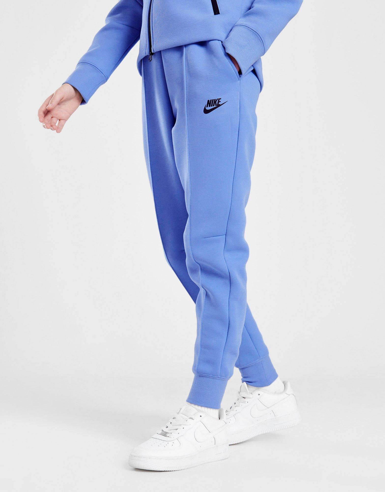 Grey Nike Girls' Tech Fleece Joggers Junior JD Sports UK