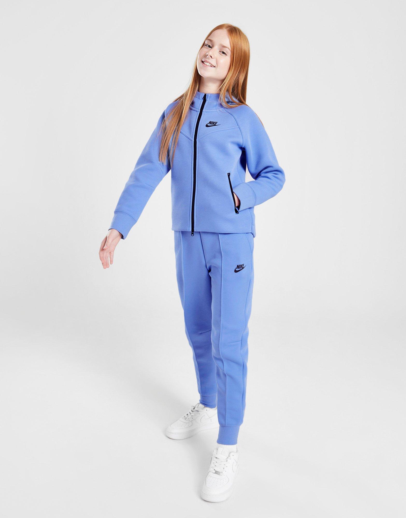 Grey Nike Girls' Tech Fleece Joggers Junior JD Sports UK