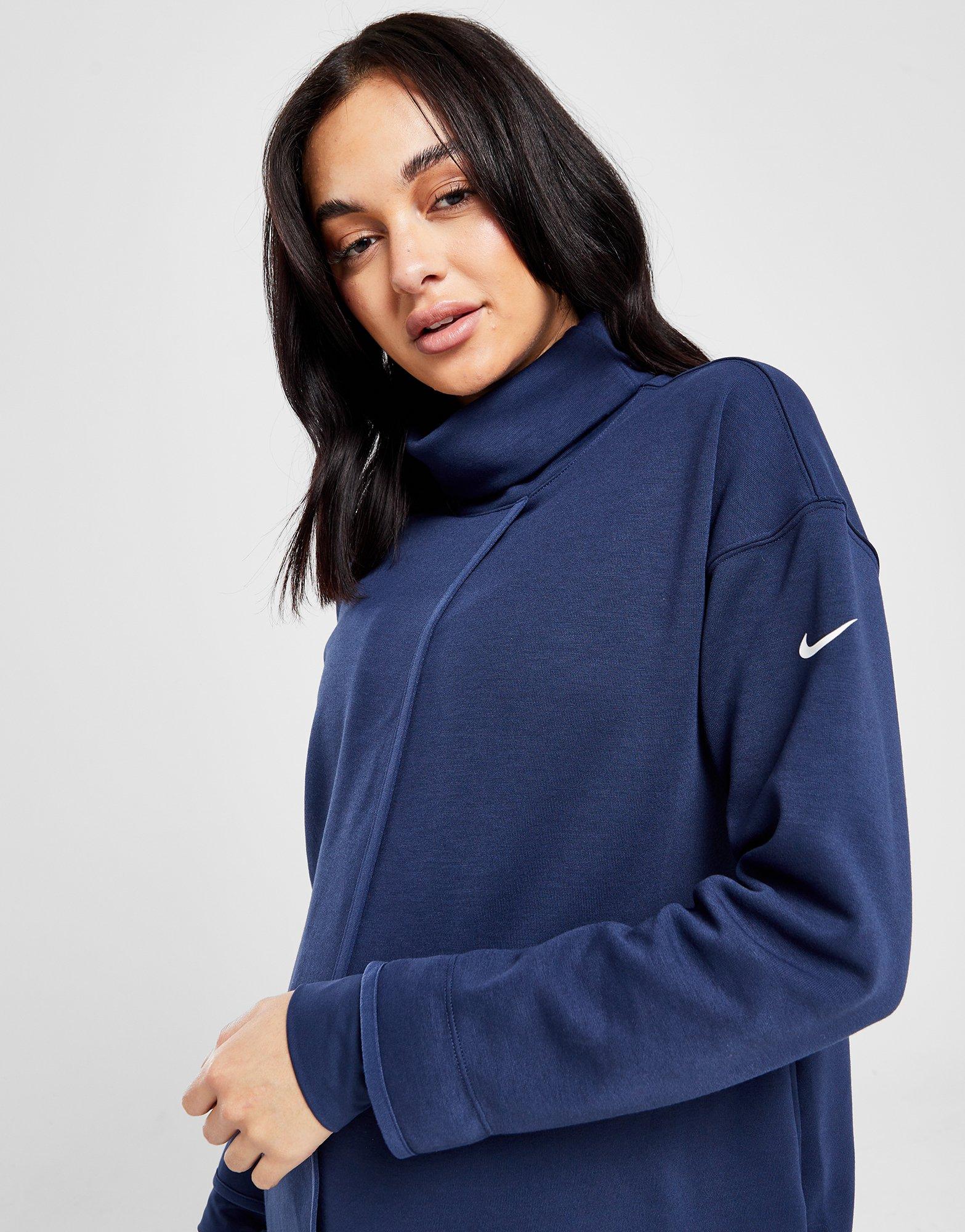 Blue Nike Maternity DriFIT Reversible Pullover JD Sports UK
