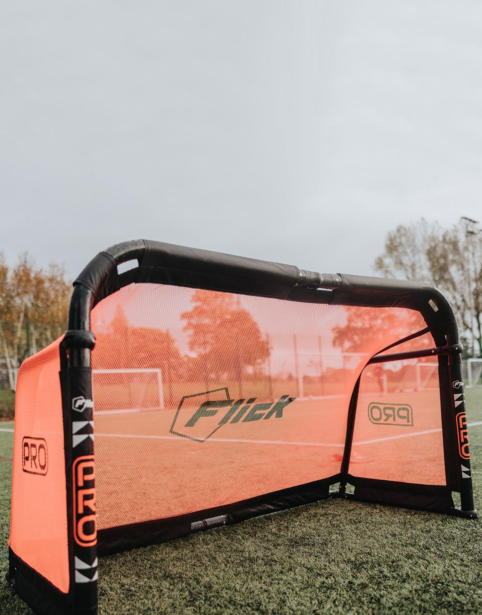 Black Football Flick PRO Aluminium Goal JD Sports UK