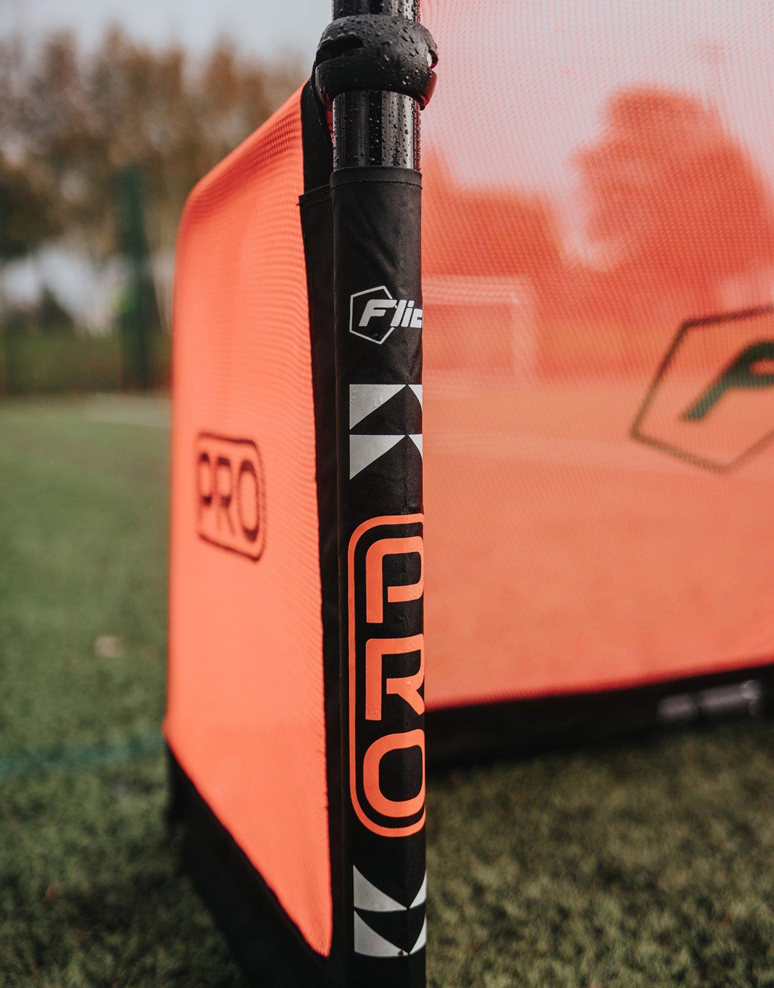 Black Football Flick PRO Aluminium Goal JD Sports UK